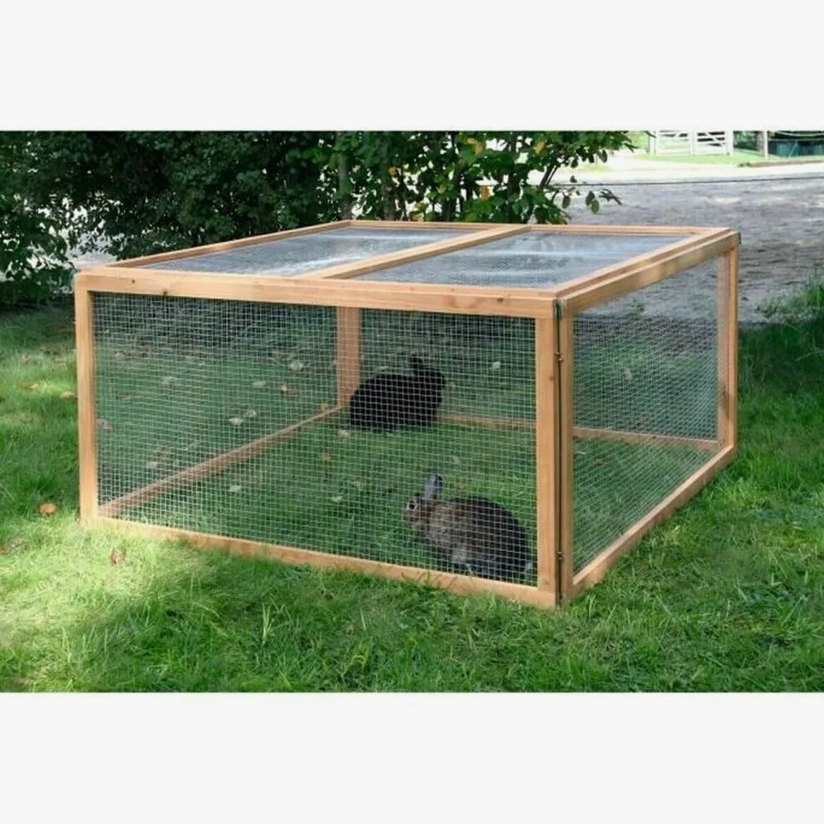 Kerbl Petits Animaux Enclos Extérieur Vario 120x120x59 cm