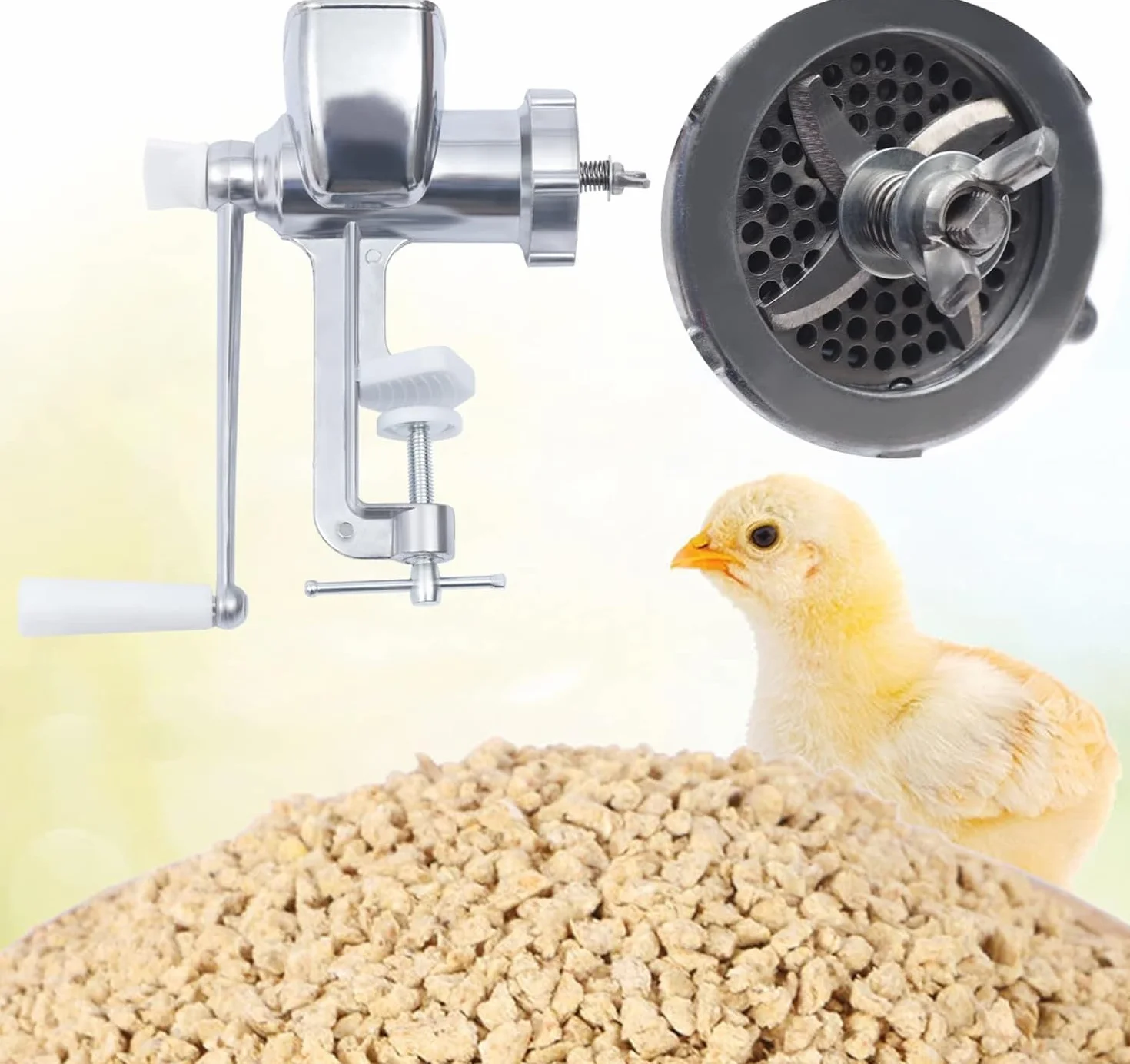 Machine à granulés manuelle pour pêche aux oiseaux – Granulateur d'alimentation domestique 1,5/2/2,5/3/8 mm