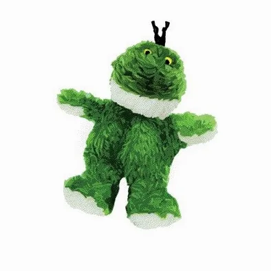 KONG Lot de 6 grenouilles en peluche pour chien Taille XS 10,2 cm