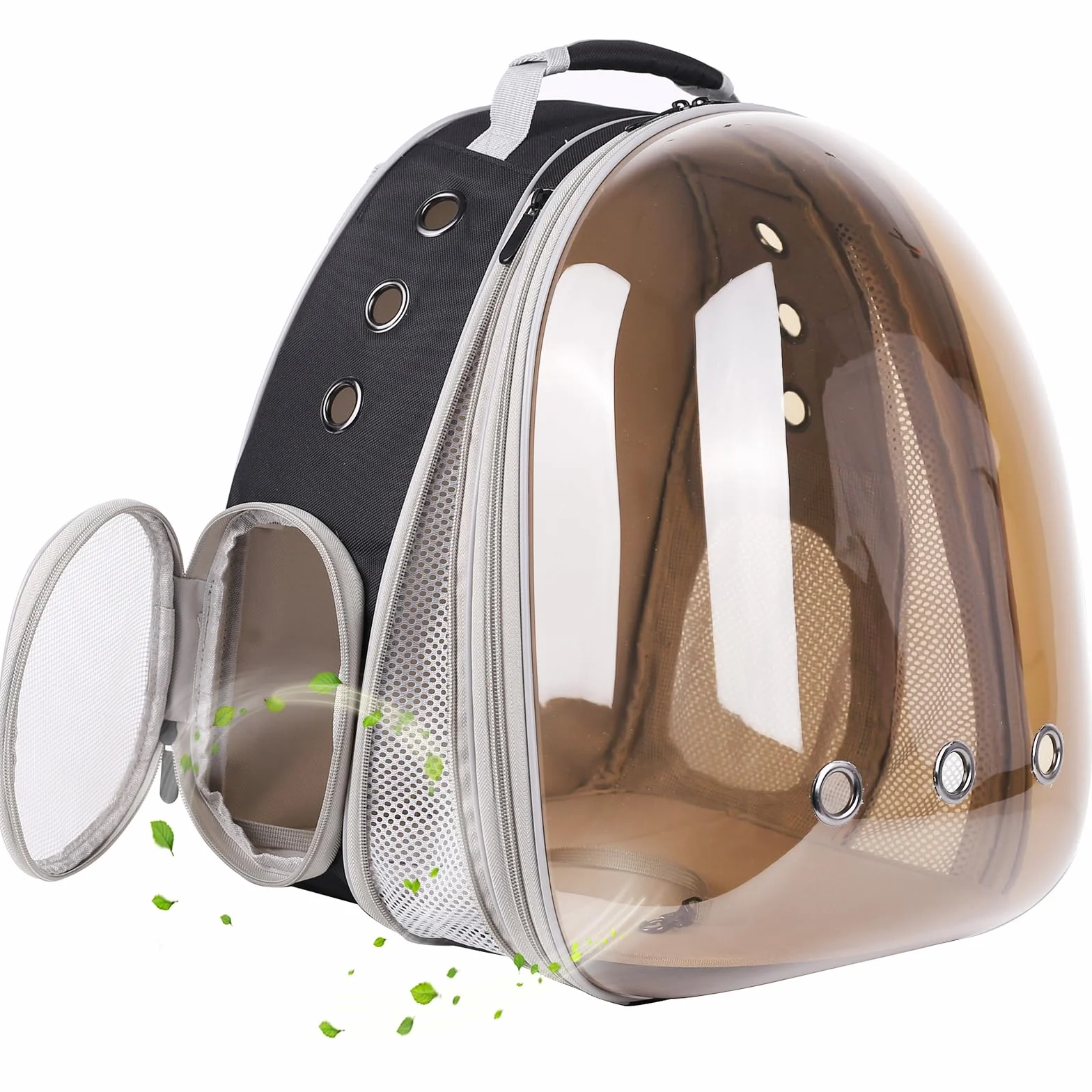 Sac à Dos pour Chat Interfashioner® 9 kg Fenêtre Bulle Transparente Transport Petite à Grande Taille