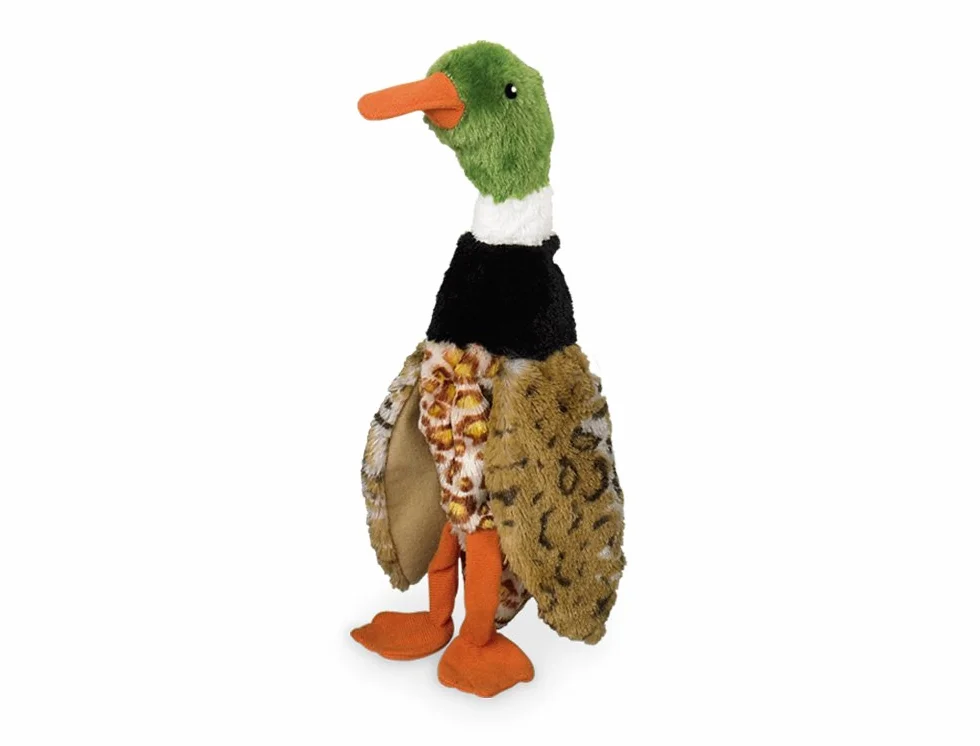 Nobby Jouet Canard en Peluche pour Chien Vert 34 cm