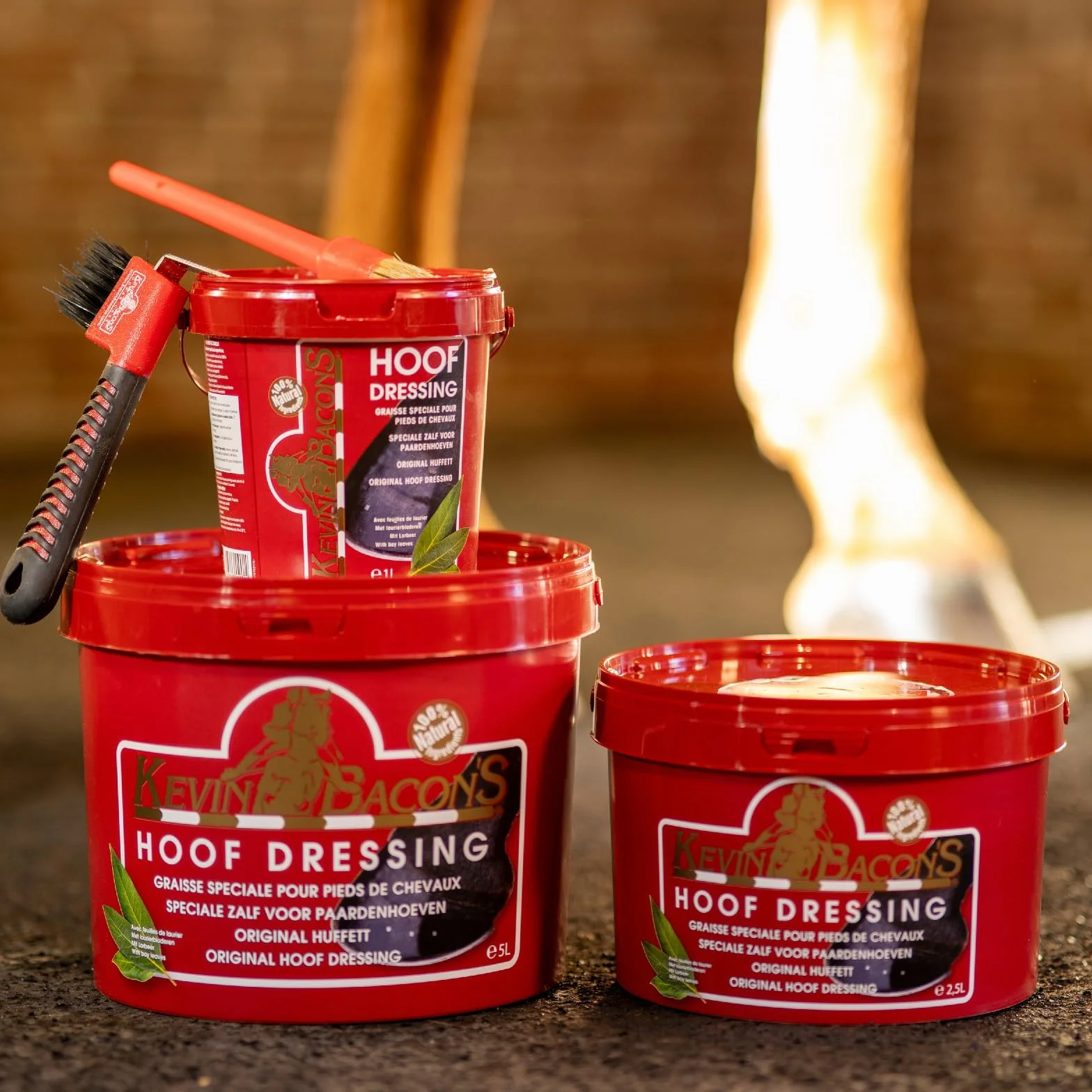 Kevin Bacons Baume original pour sabots de chevaux