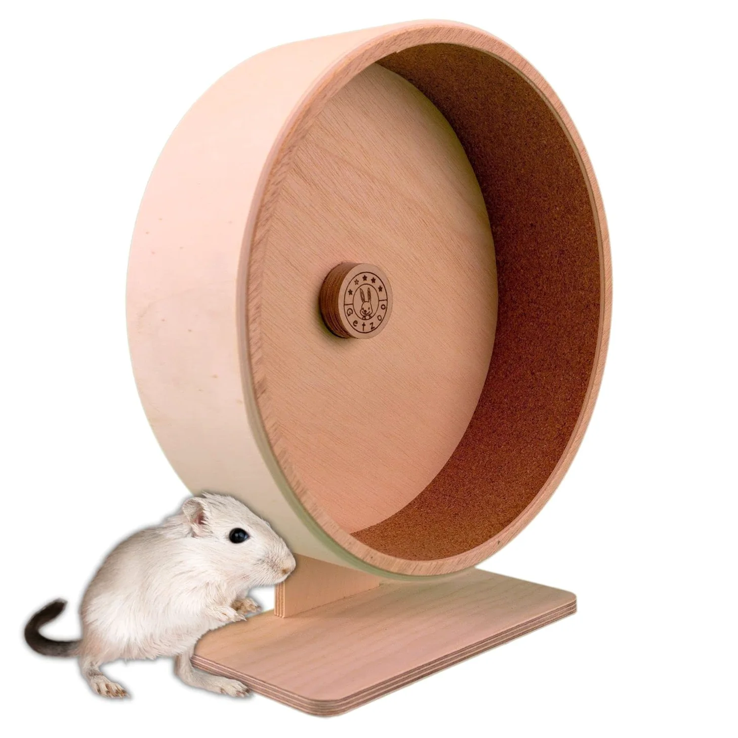 Getzoo Roue en liège de 30 cm de diamètre - Diamètre intérieur : 28,4 cm - Hauteur : 32-44 cm.