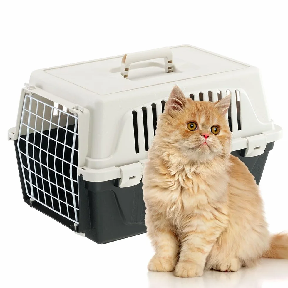 Ferplast Cage de Transport Chat Chien ATLAS 10 EL 32,5x48x29 cm Noir