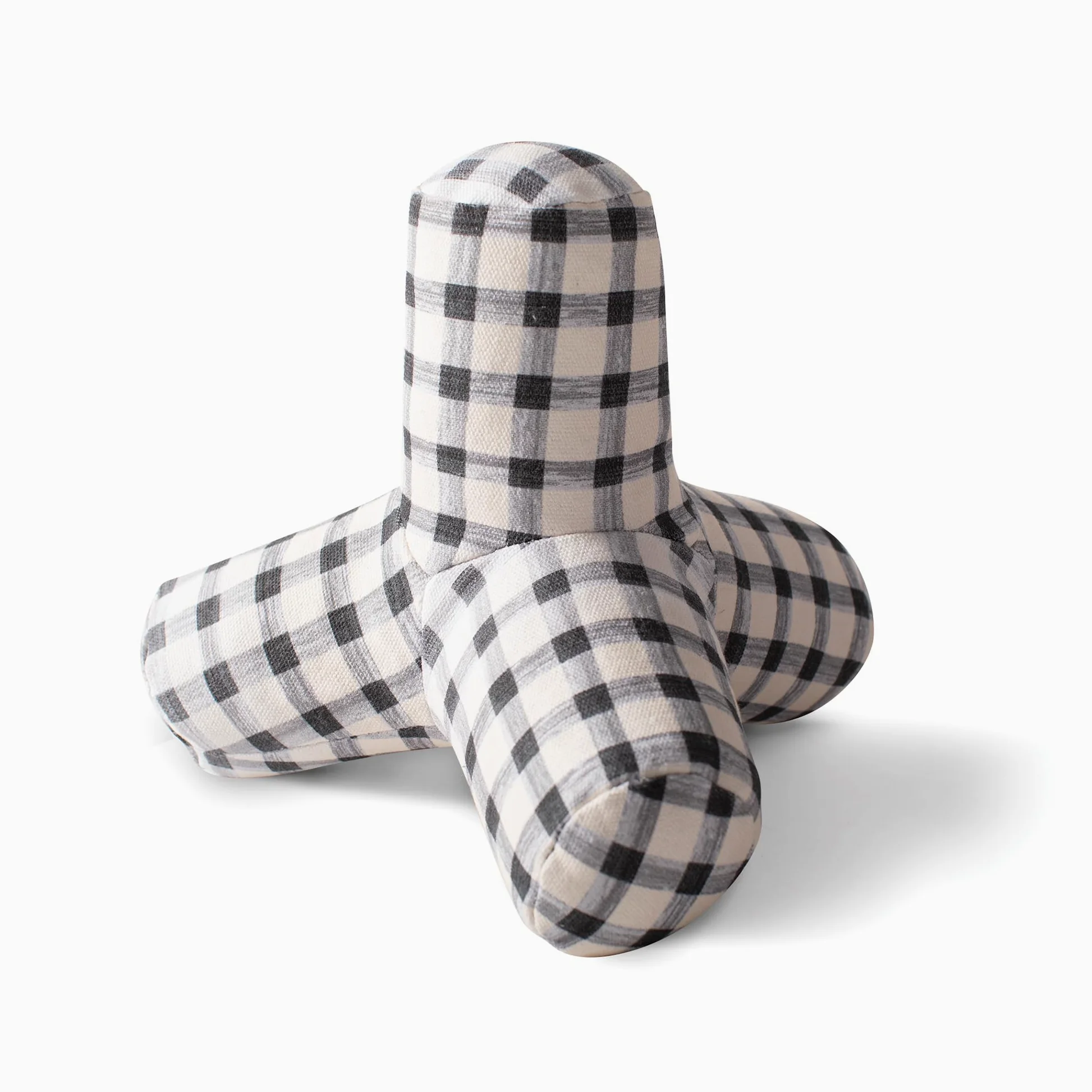 Fringe Studio 523032 Jouet pour chien en toile Vichy peint en 3D