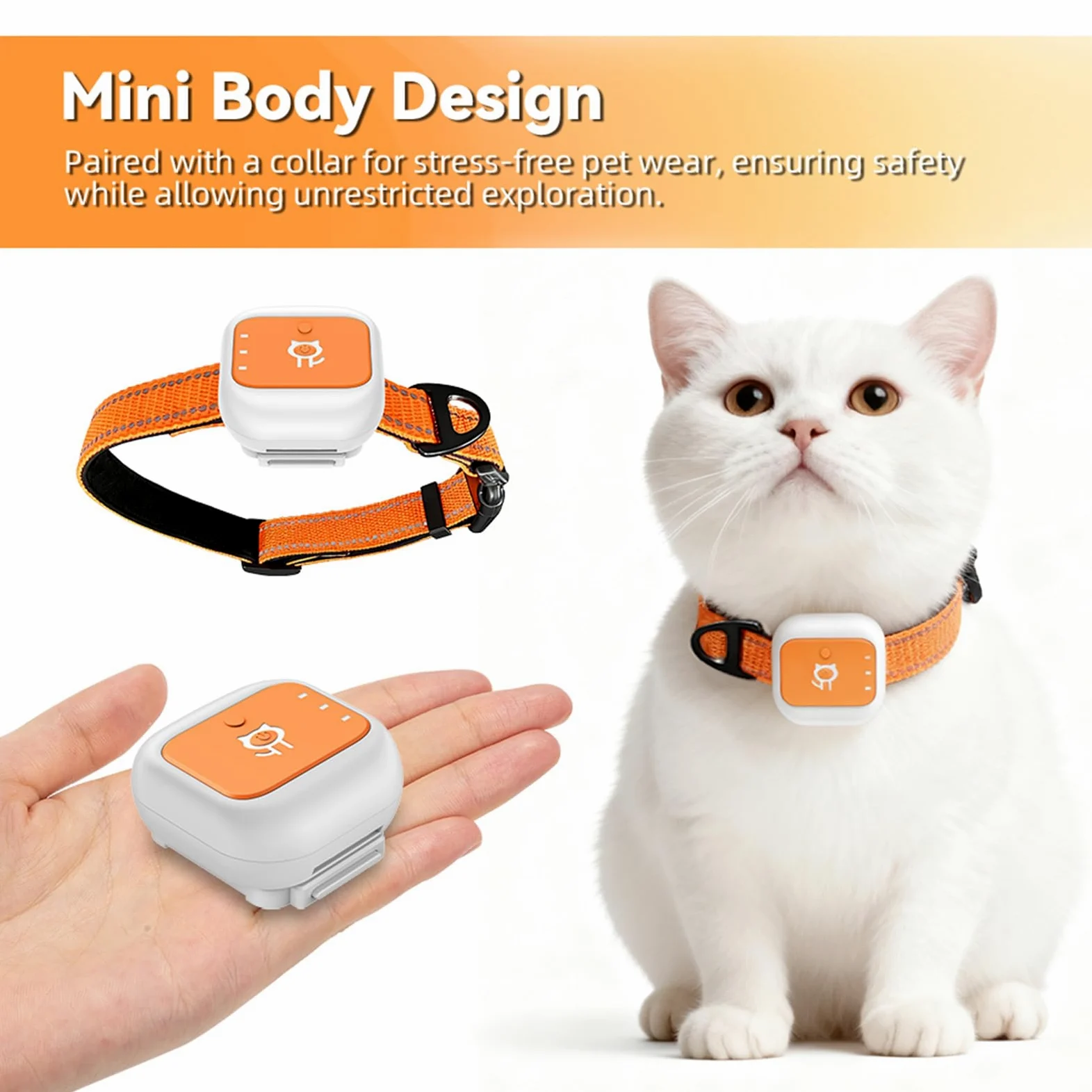 SENECESLI Traceur GPS pour Animaux de Compagnie, Collier de Suivi pour Animaux de Compagnie avec Suivi GPS en Temps Réel, Alerte SOS et Clôture électronique, Autonomie de 25 Jours et (Version