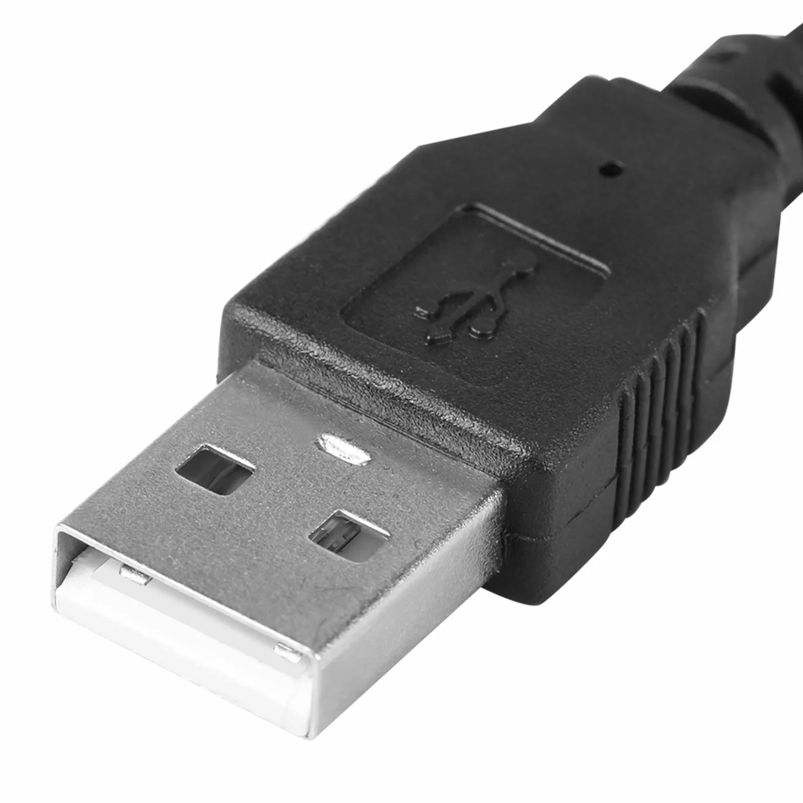 Tapis Chauffant USB 5V 20x10 cm Fibre de Carbone Noir