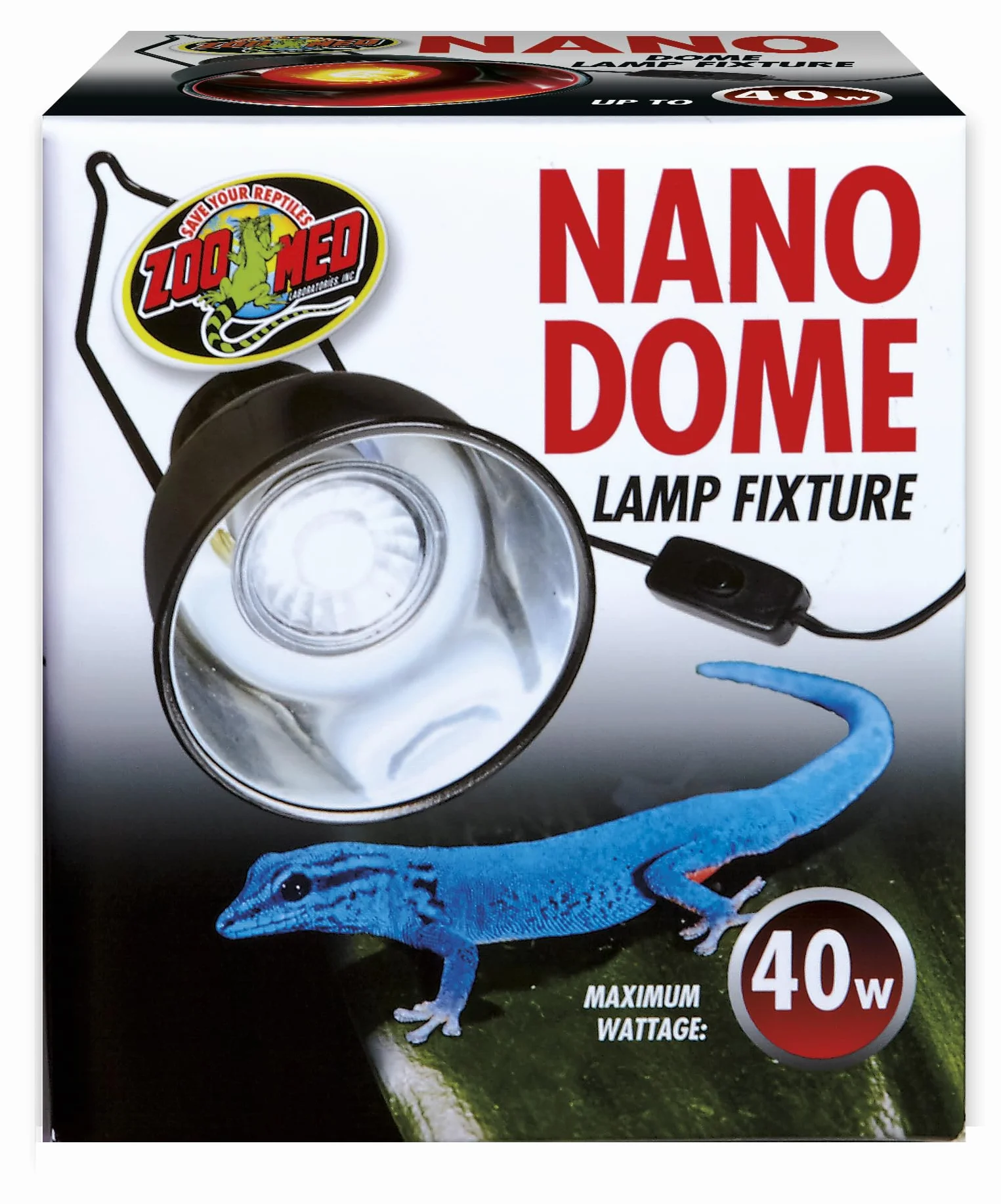 Zoo Med Nano Dôme Douille pour Lampe Nano-Terrarium