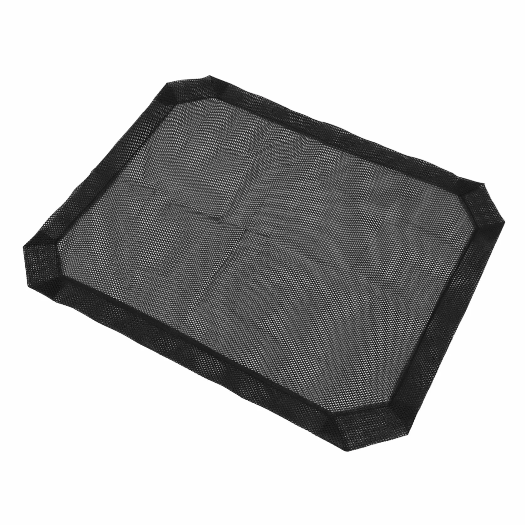 TOYANDONA Housse de Lit pour Animaux en Tissu Mesh Noir Rectangulaire pour Quatre Saisons