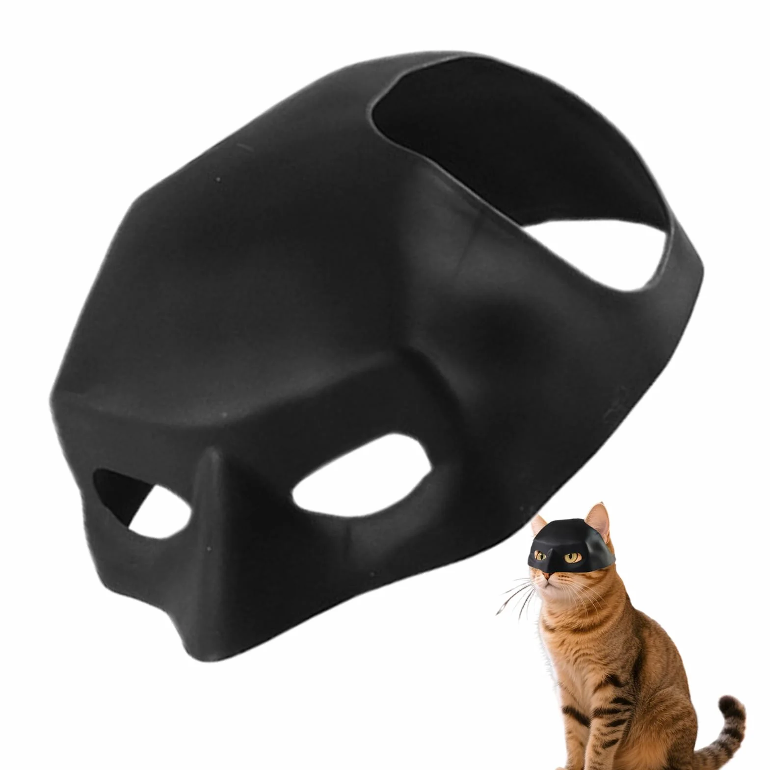 Masque De Chauve-Souris pour Chats, Chapeau Cosplay, Décoration Halloween, Accessoire Déguisement B-atman