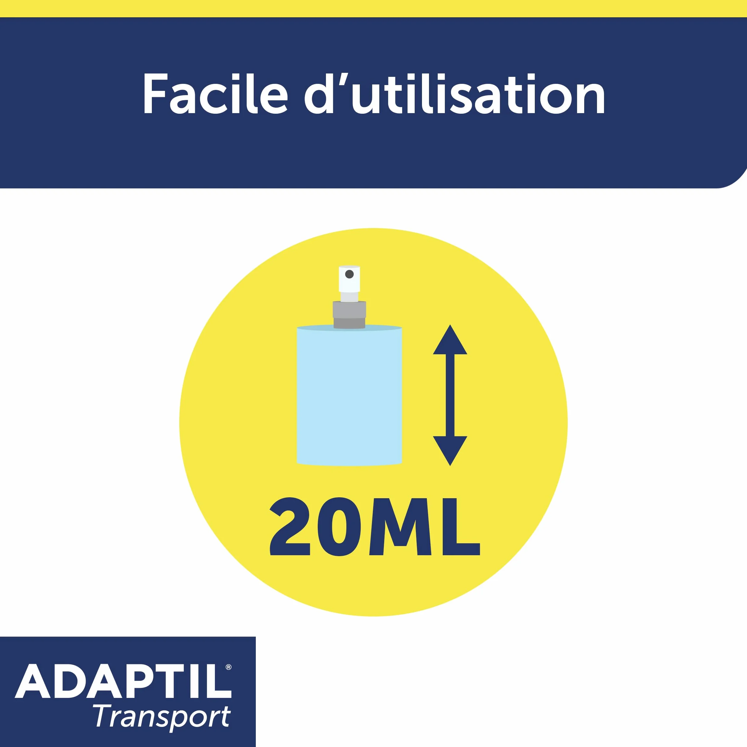 ADAPTIL Transport Spray 20ml Anti-Stress pour Chien