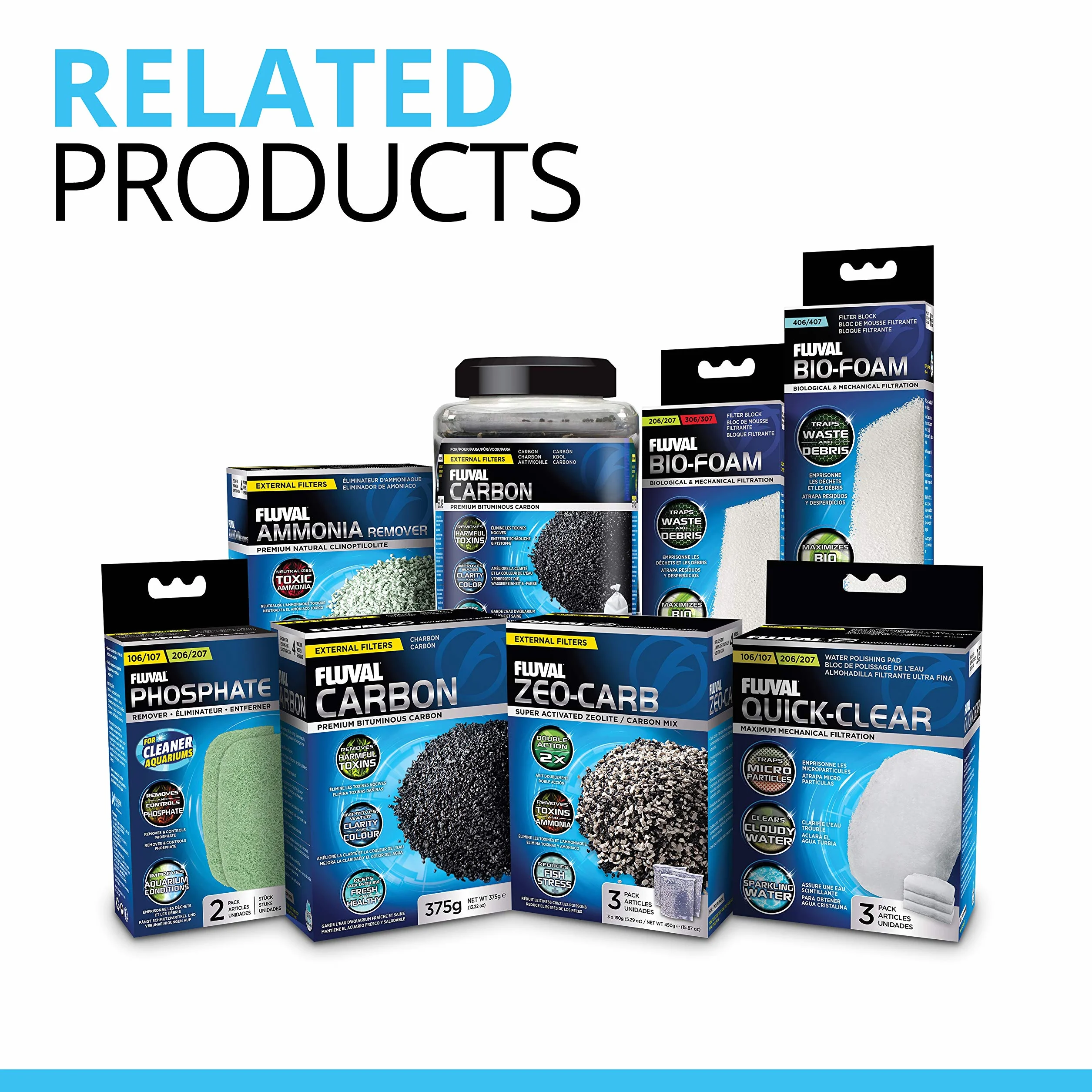 Fluval Węgiel do Filtracji 3x100g