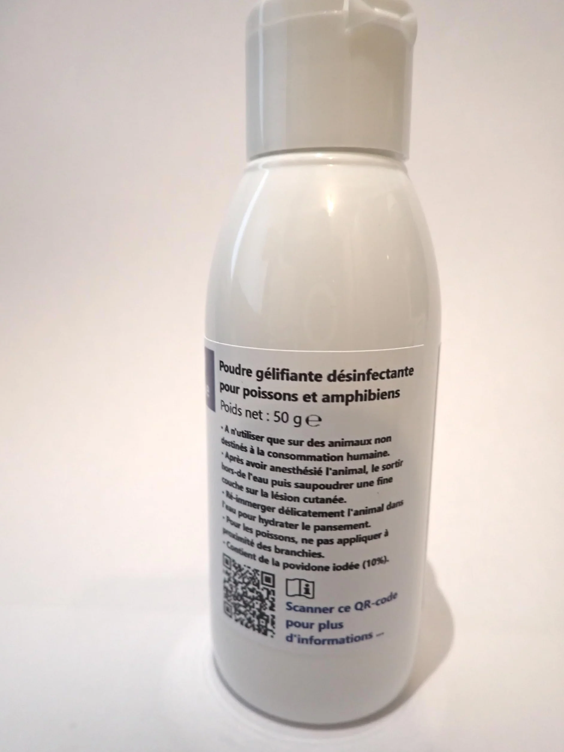 Pansement hydrorésistant antiseptique antifongique Poissons Amphibiens