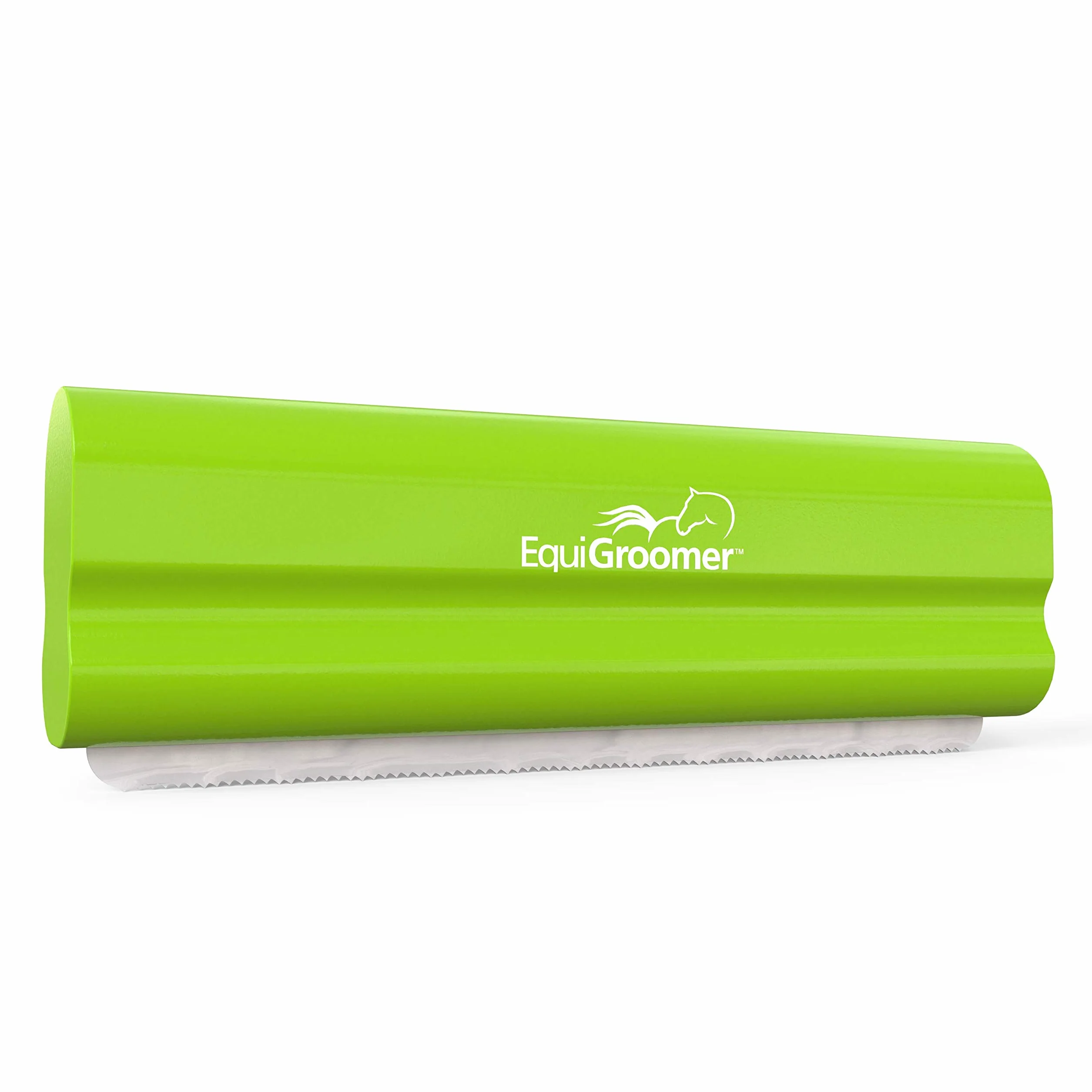 EquiGroomer EasyGroomer Brosse de toilettage pour chiens et chats, outil sous-poil, élimine saletés et poils morts, Vert citron