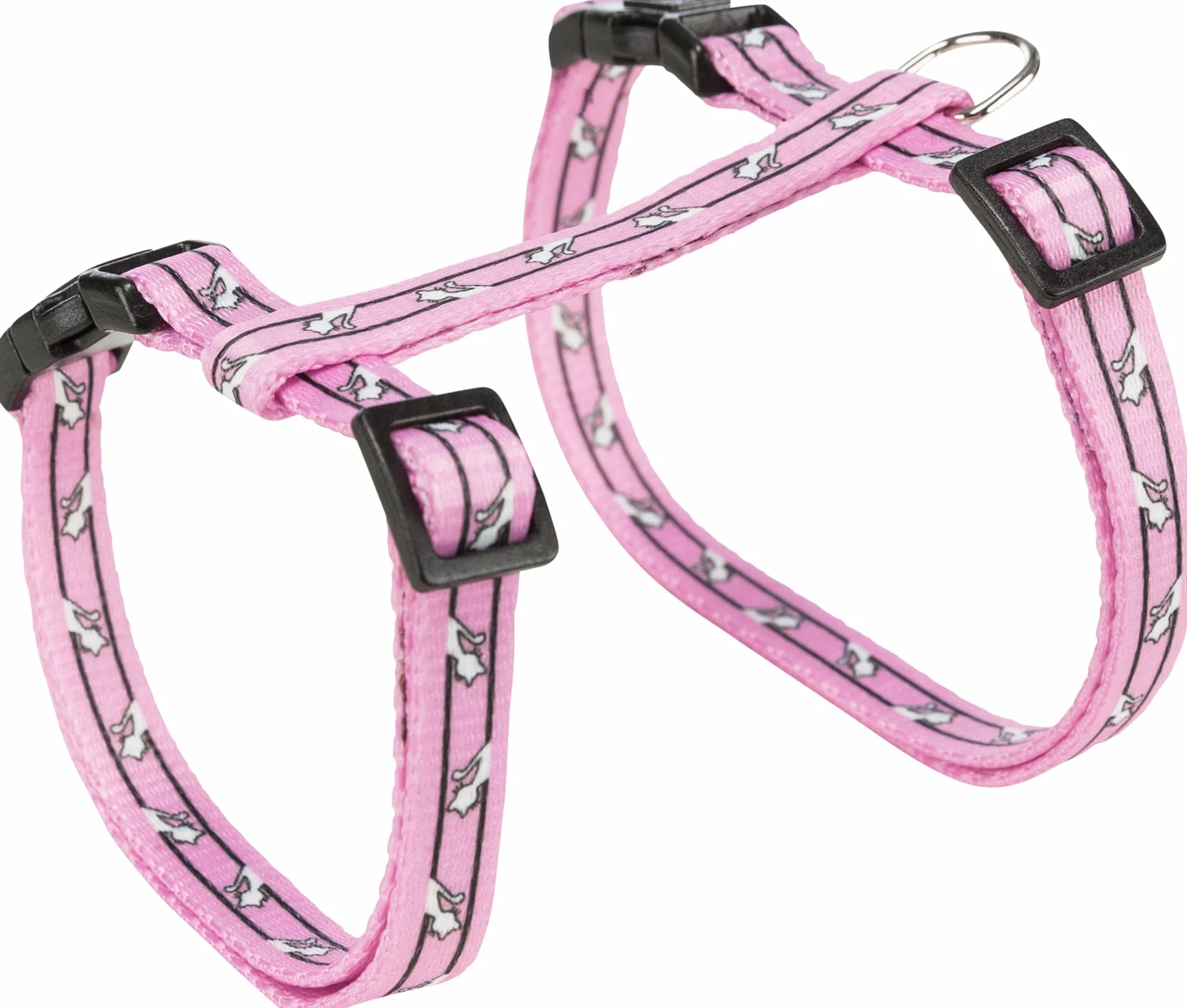 TRIXIE Harnais pour chats avec laisse 27-45 cm 1,20 m sangle réglable fermetures à cliquet