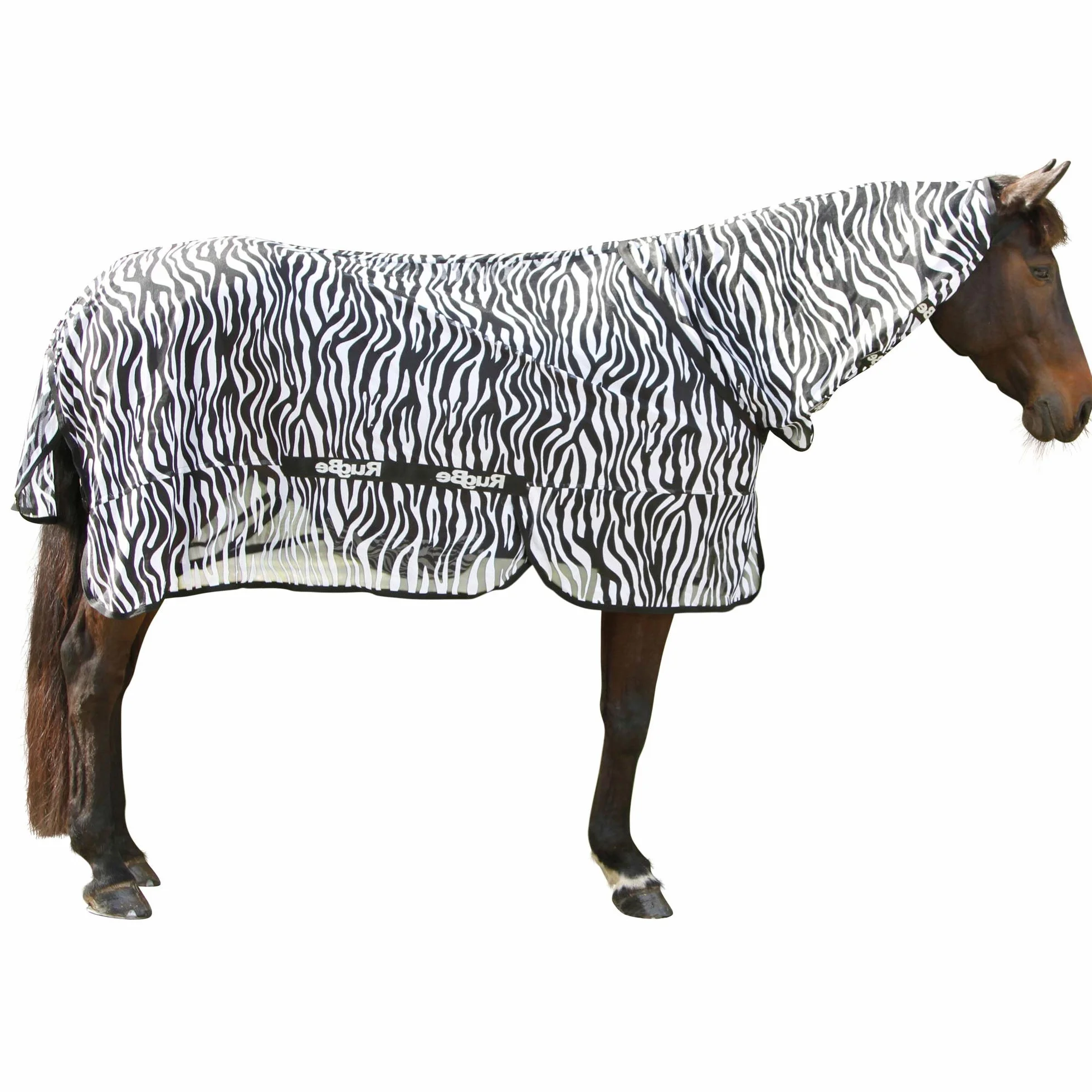 Kerbl Couverture Rugbe Zebra 155 cm Cheval XL