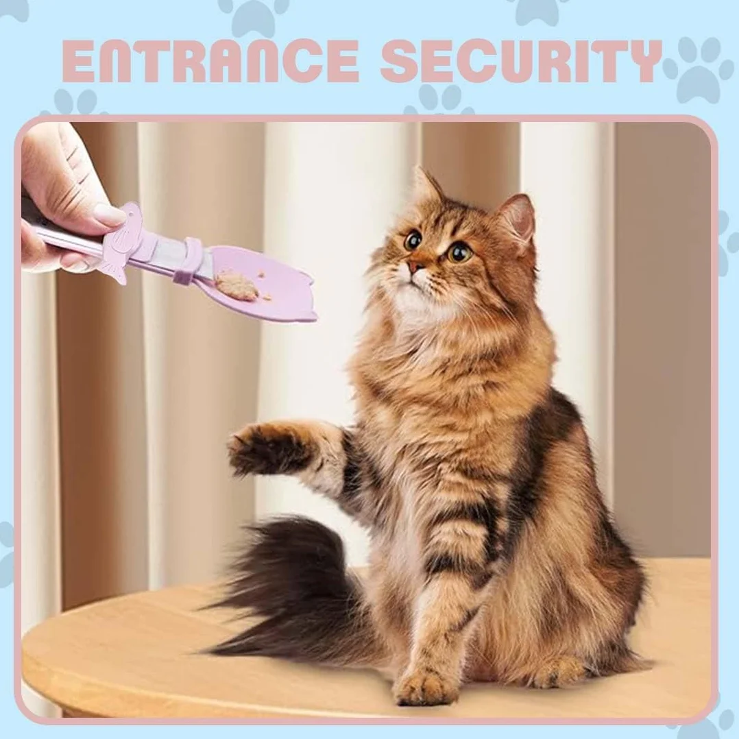 Paquet De 3 Cuillères À Friandises Liquides Pour Chats Cuillères À Presser À Friandises Douces Pour Chats Adaptées Au Délicieux Poulet Agneau Saumon Thon Kéfir Et Yaourt