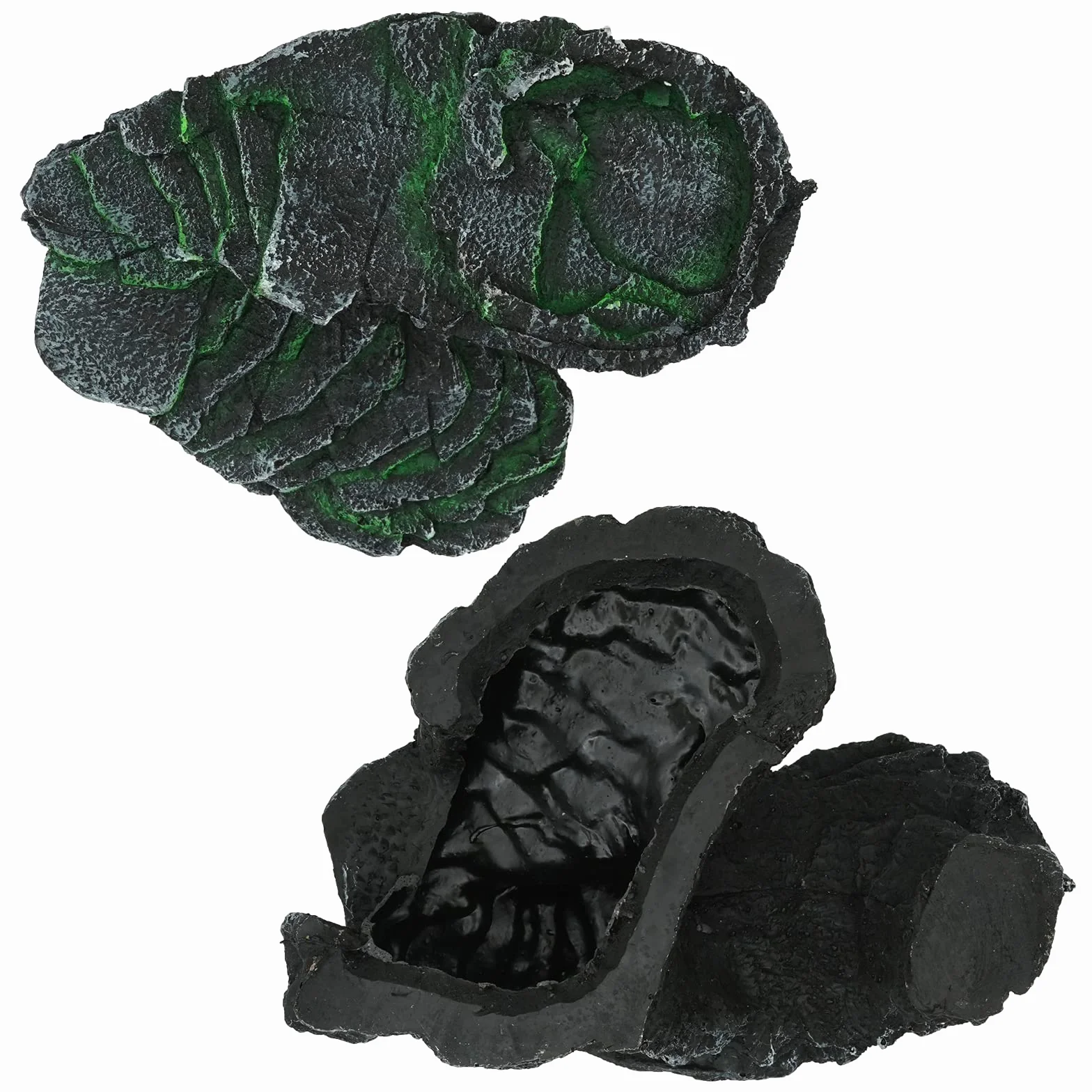 Résine Plate Forme pour Reptiles Tortue Abri Amphibiens Accessoire Décoration