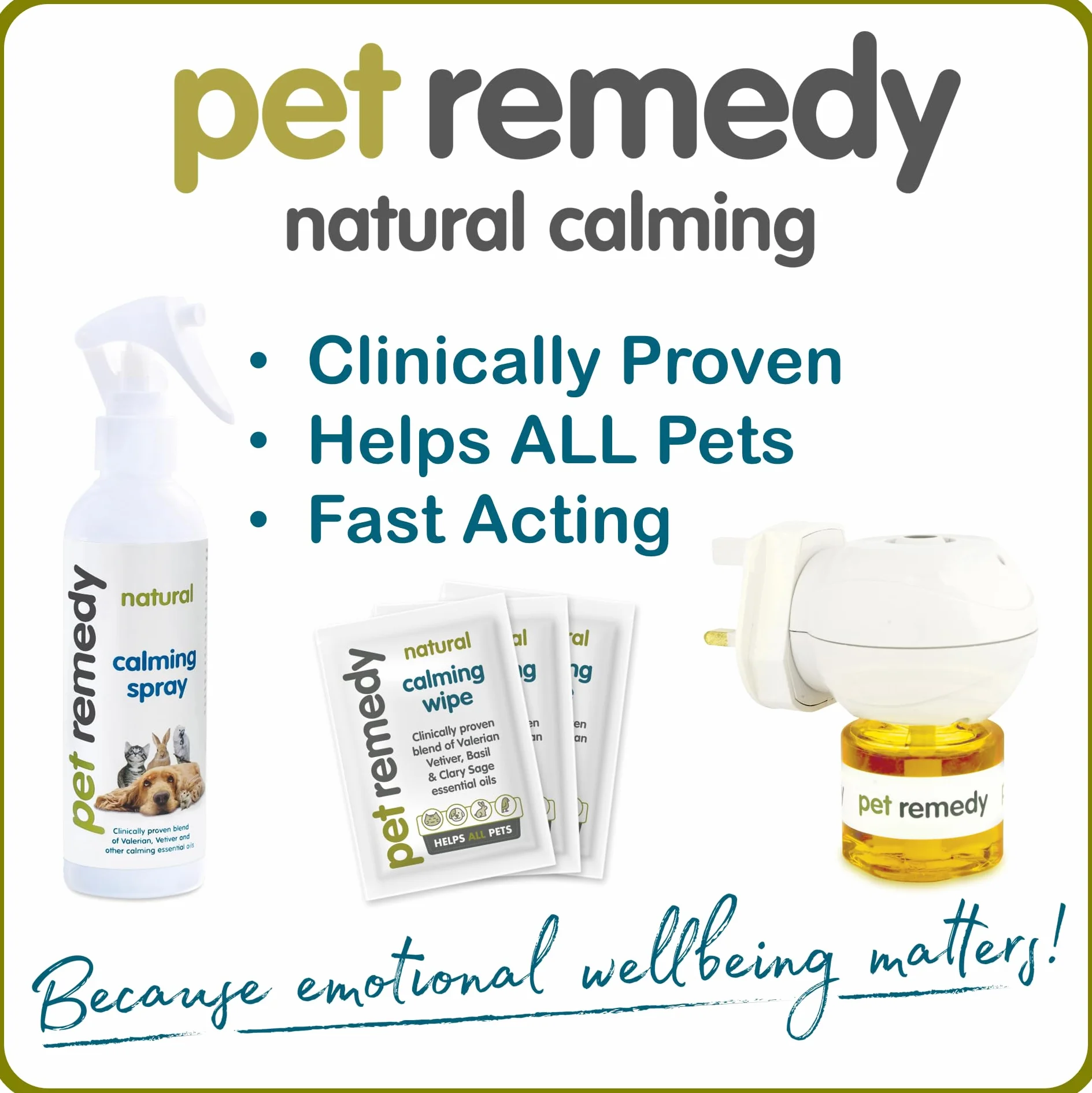 Pet Remedy Spray déstressant et apaisant Naturel 200 ML