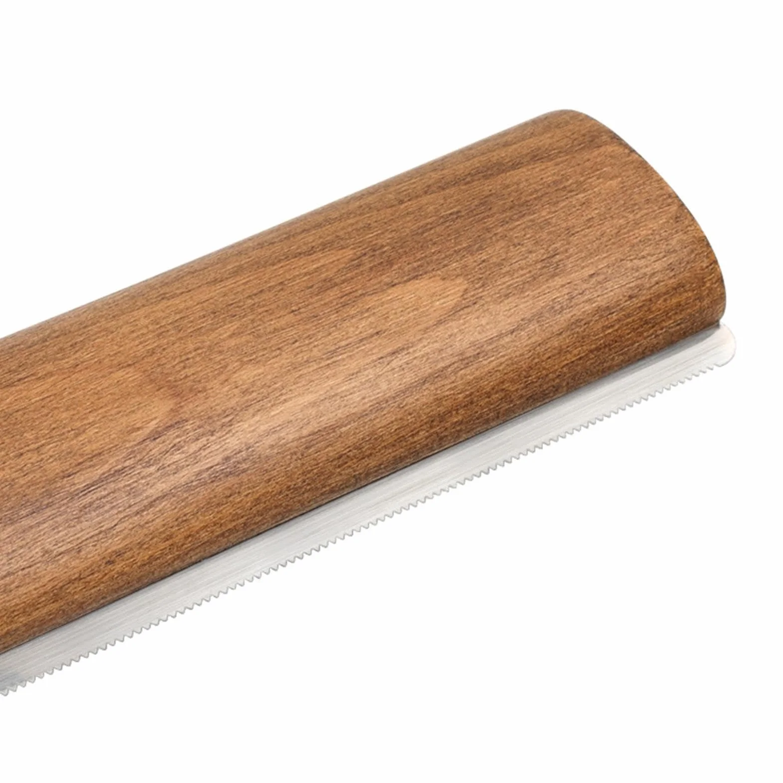 Brosses à cheval pour la mue en acier inoxydable avec manche en bois - Outil de délestage ergonomique