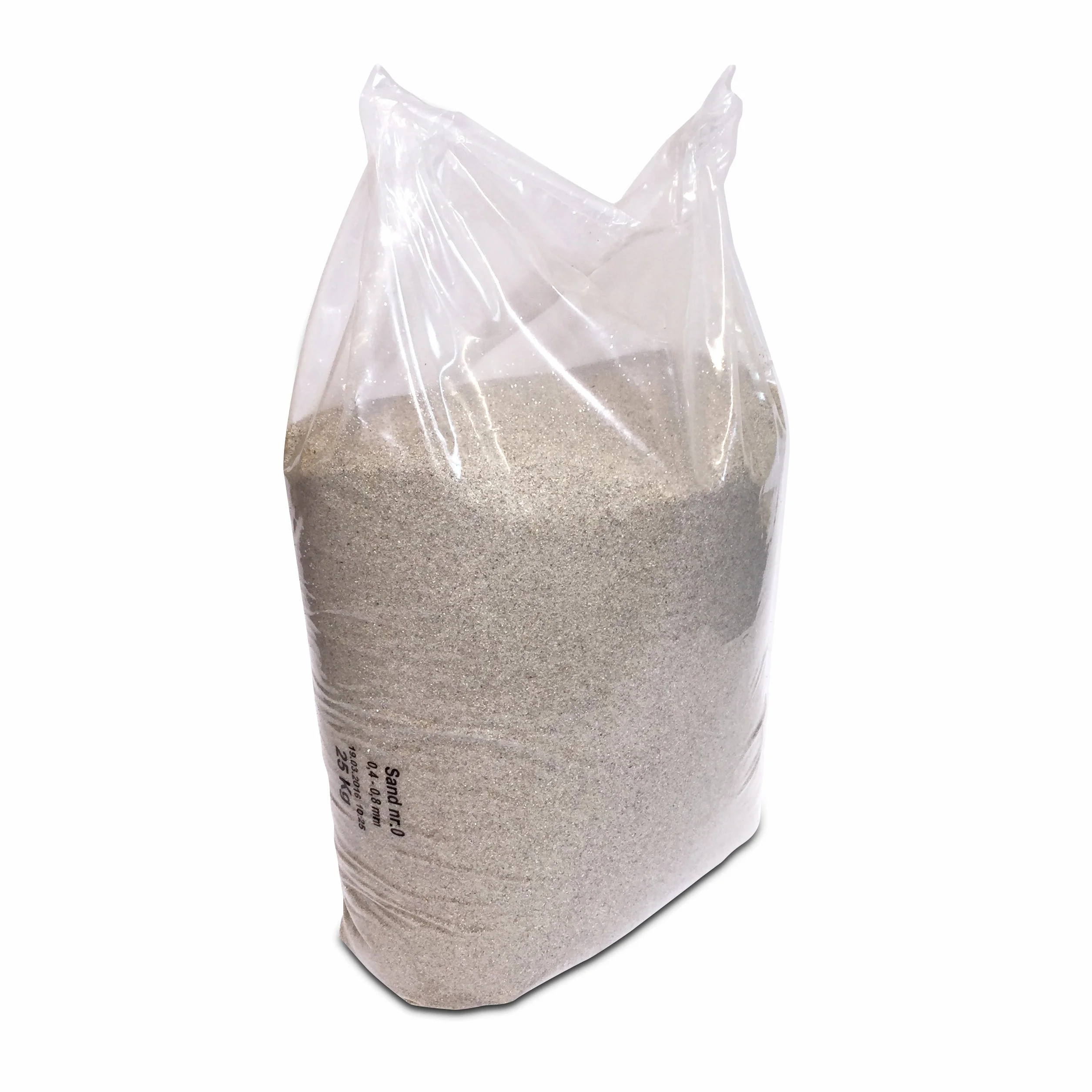 Lot de 2 sacs de sable de quartz 0,4-0,8 mm 2 x 25 kg