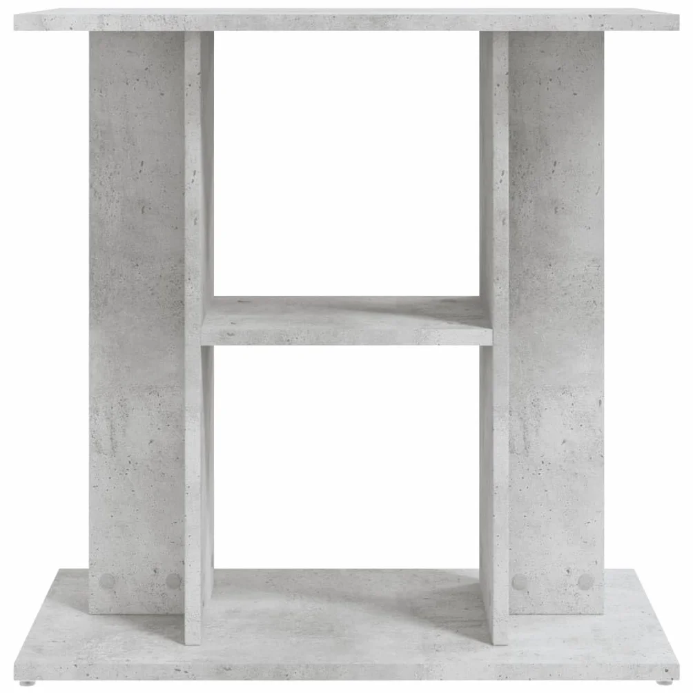 vidaXL Support d'aquarium en béton Gris 60 x 30 x 60 cm