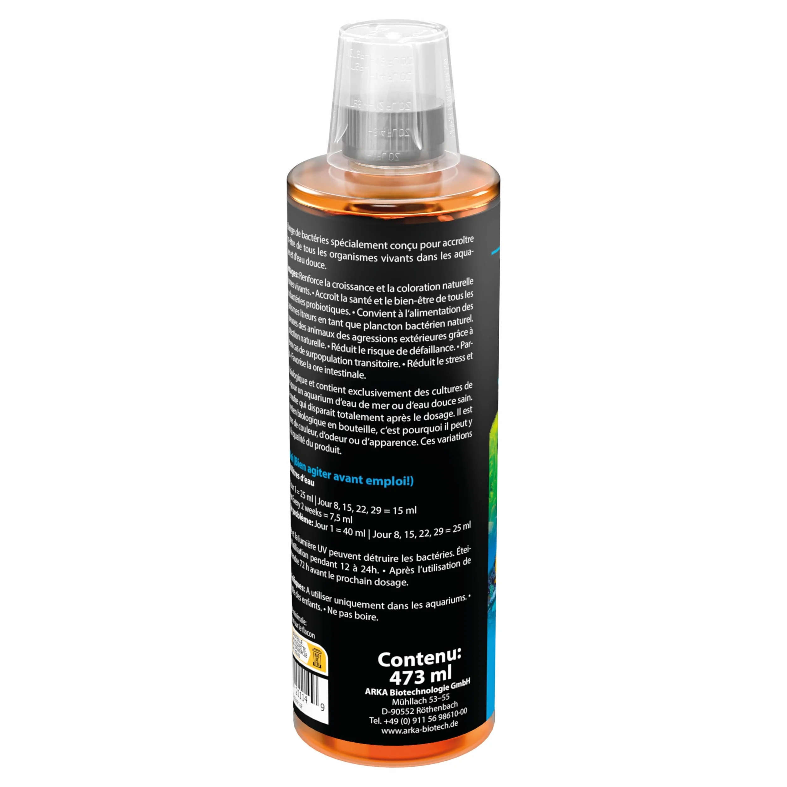 Microbe-Lift TheraP Soin Poissons Aquarium 473 ML – stimule défenses naturelles réduit stress eau douce marine