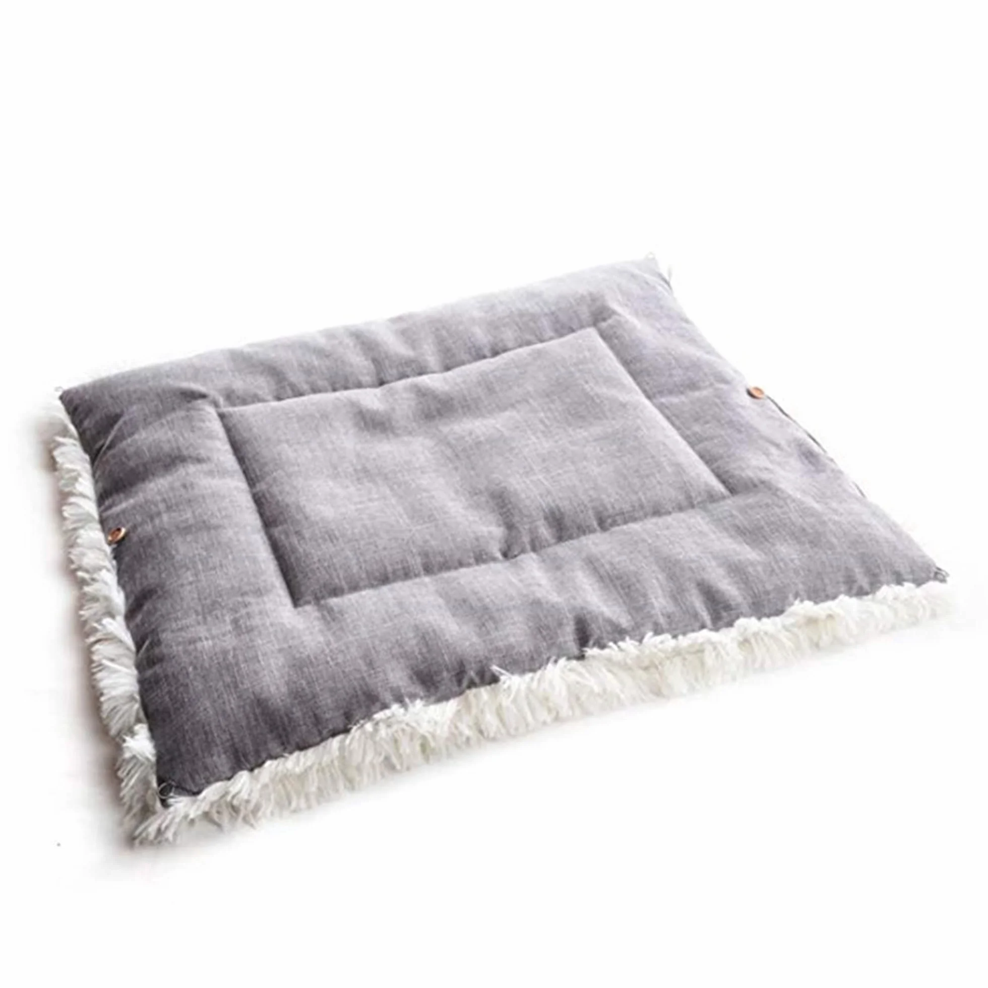 Lit pour Chat Chien 2 en 1 Panier Coussin Doux Confortable Nid Chiot Moelleux