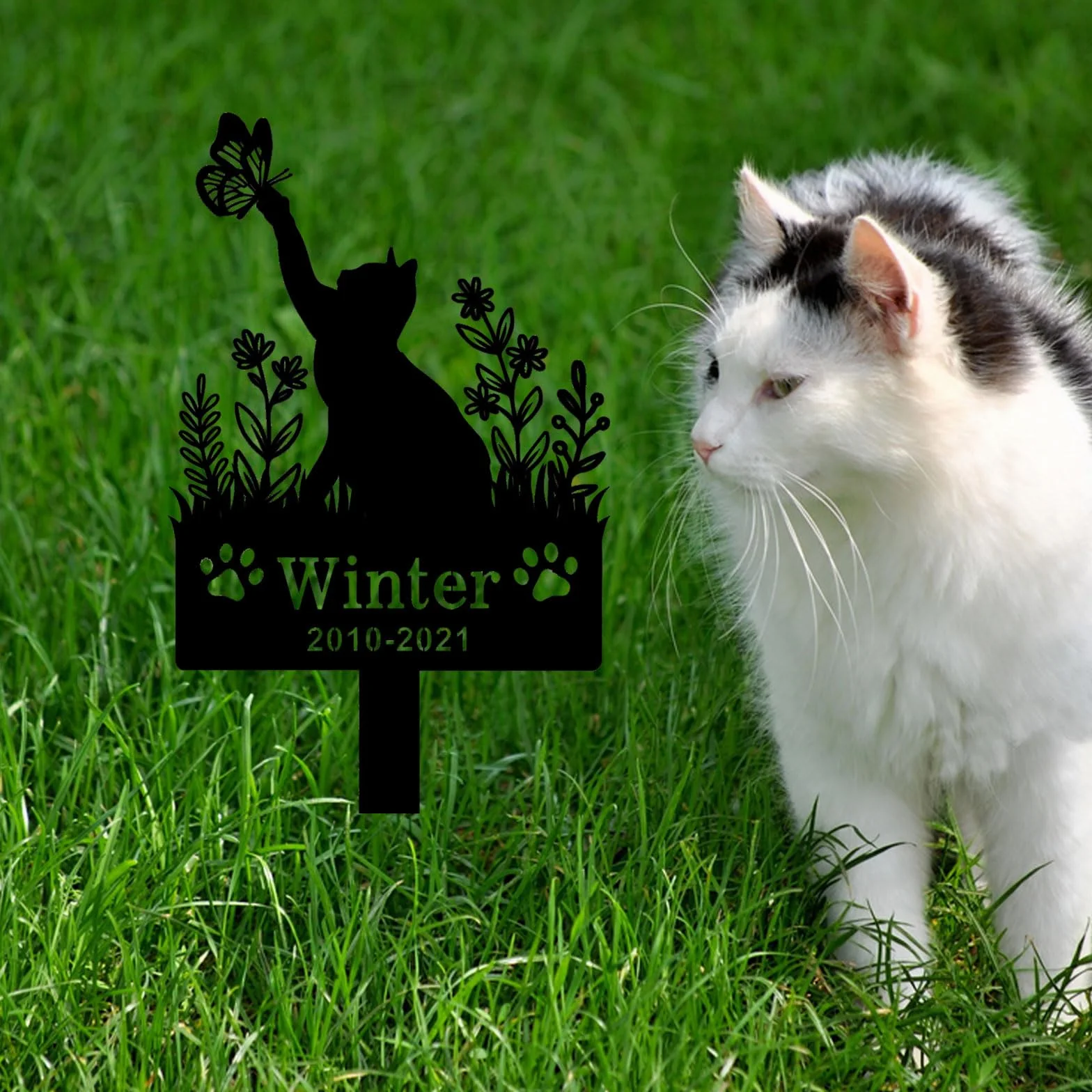 Marqueurs Funéraires pour Animaux de Compagnie, Chiens et Chats, Souvenir de Cimetière Extérieur