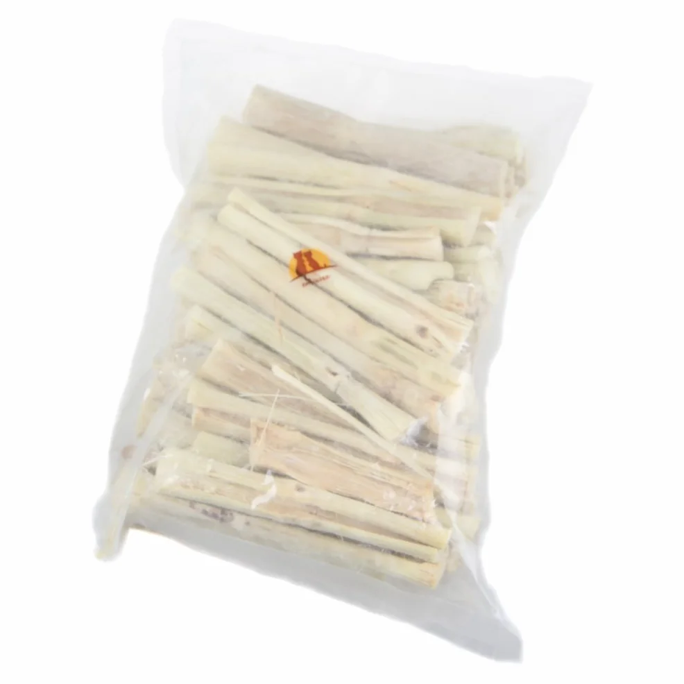 Bâtons de bambou naturel à mâcher pour lapins, rongeurs (500 g)