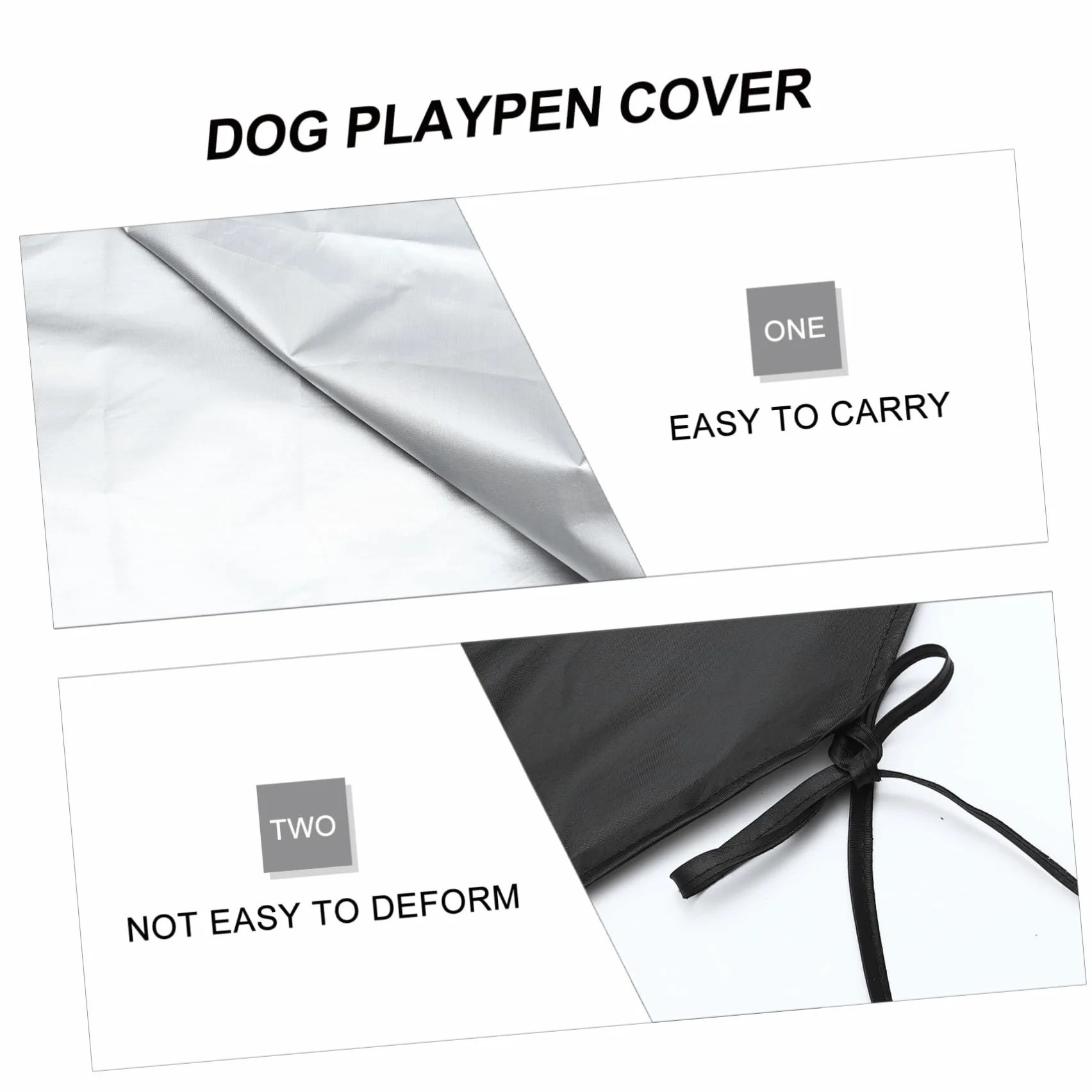YARNOW Housse de Protection pour Chenil Couverture Étanche Anti-UV Confort Extérieur