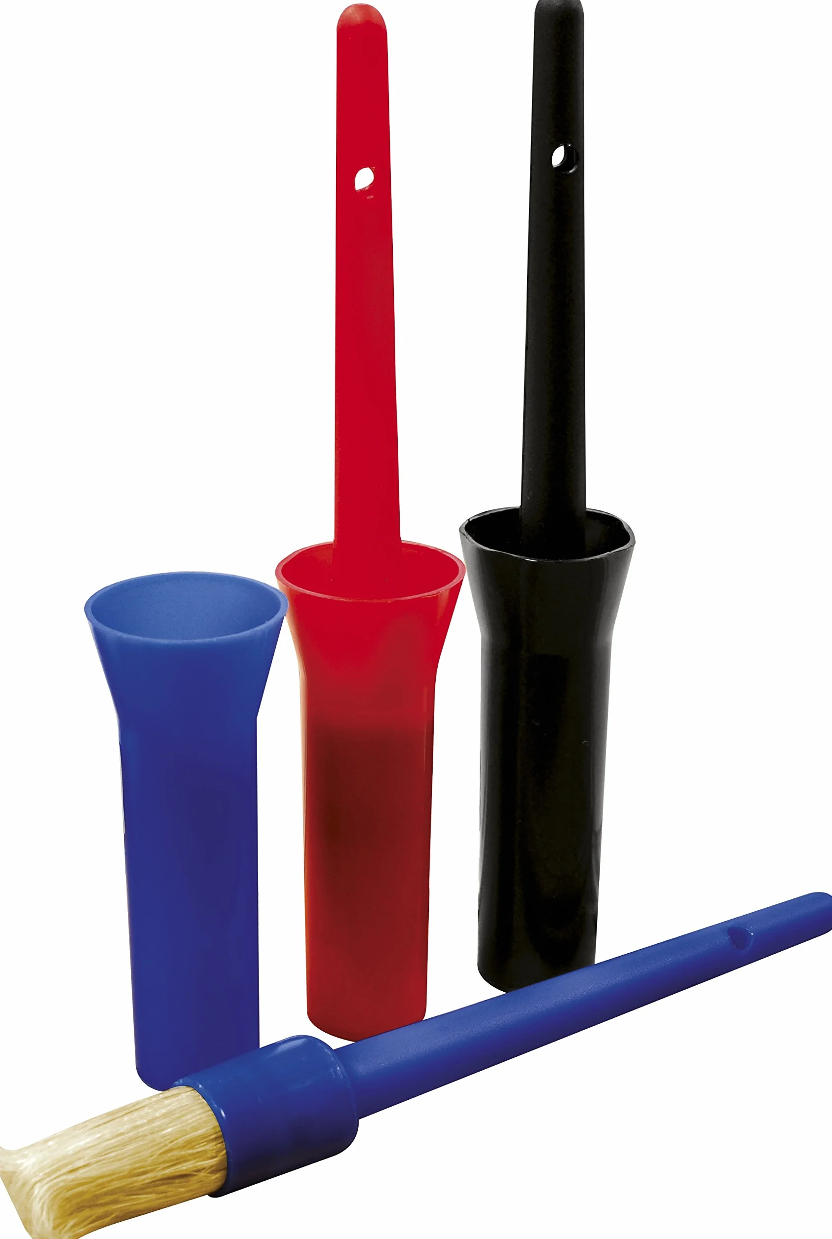 Pinceau pour sabots avec capuchon bleu 22 cm