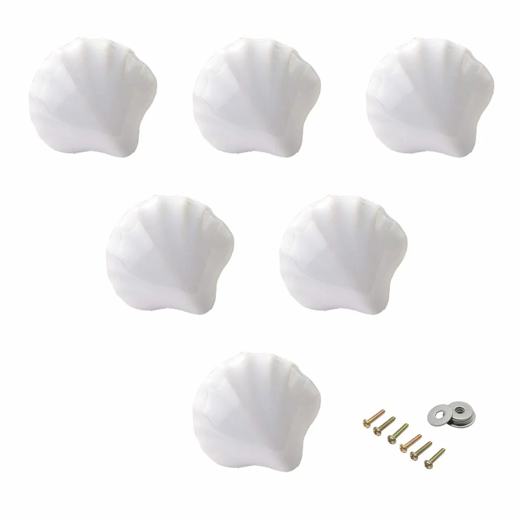 Boutons de tiroir en céramique Lot de 6 pour chambre d'enfant