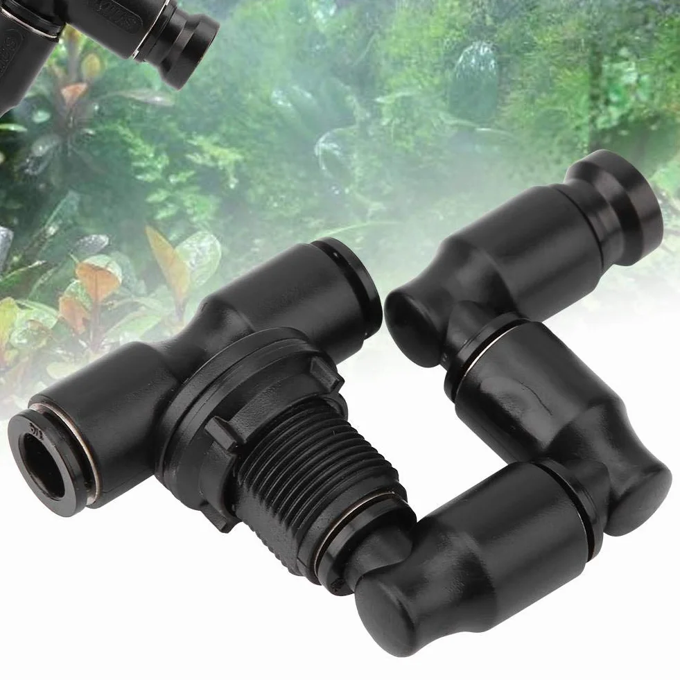 Buse de Terrarium Reptiles Fogger Mist Sprinkler 360° Réglable, Arroseur de Brouillard Mini Pulvérisation
