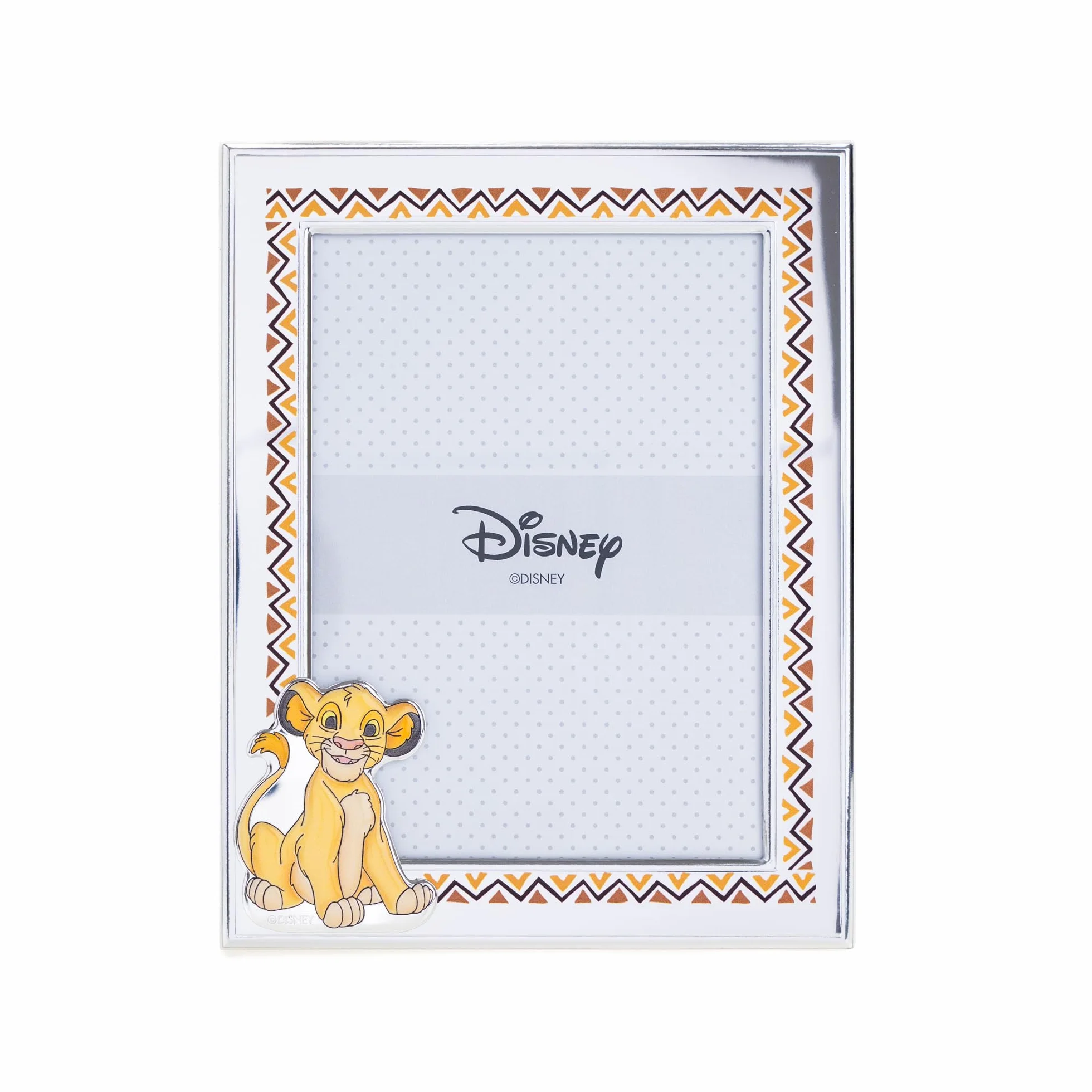 VALENTI & CO. Disney Baby Roi Lion Simba Cadre photo argent enfants 13 x 18 cm