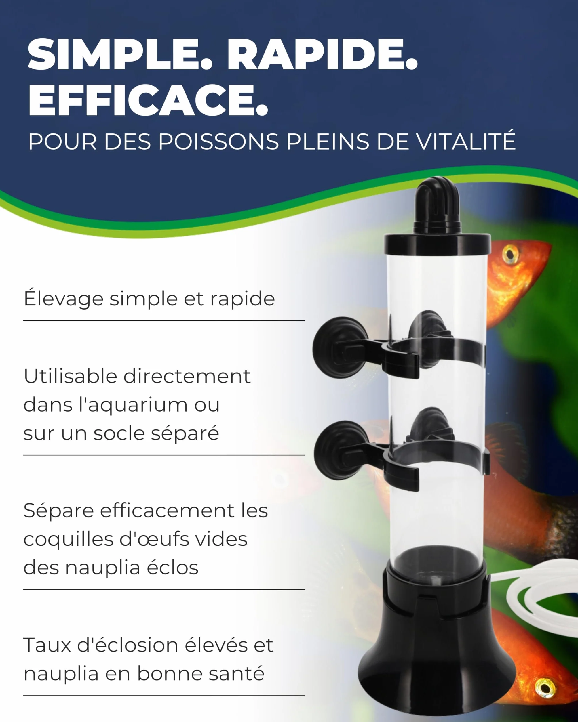 Station d'élevage Hobby Artemia Easy Breeder pour écrevisses Artemia