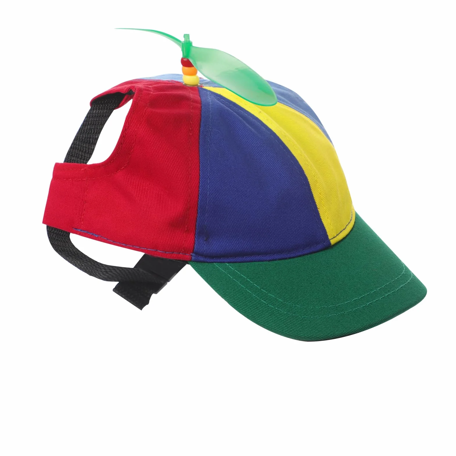 Chapeau à Hélice pour Chien et Chat Casquette de Baseball à Hélice pour Chiot Casquette Ajustable pour Animaux avec Trous pour Les Oreilles Chapeau Amusantes pour Animax Domestique