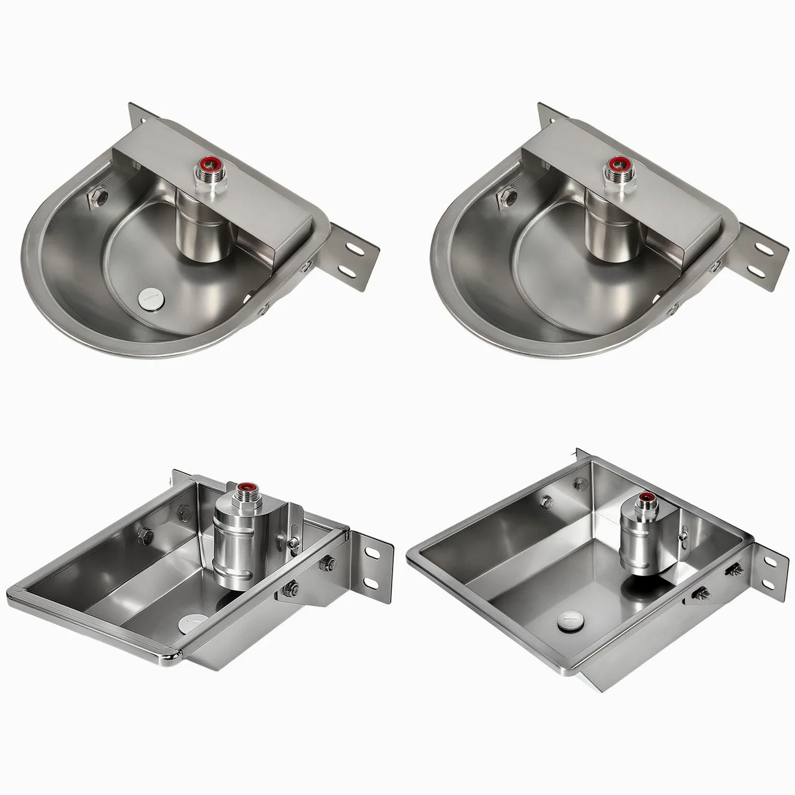 Abreuvoir automatique de grande capacité pour vache, cheval en acier inoxydable