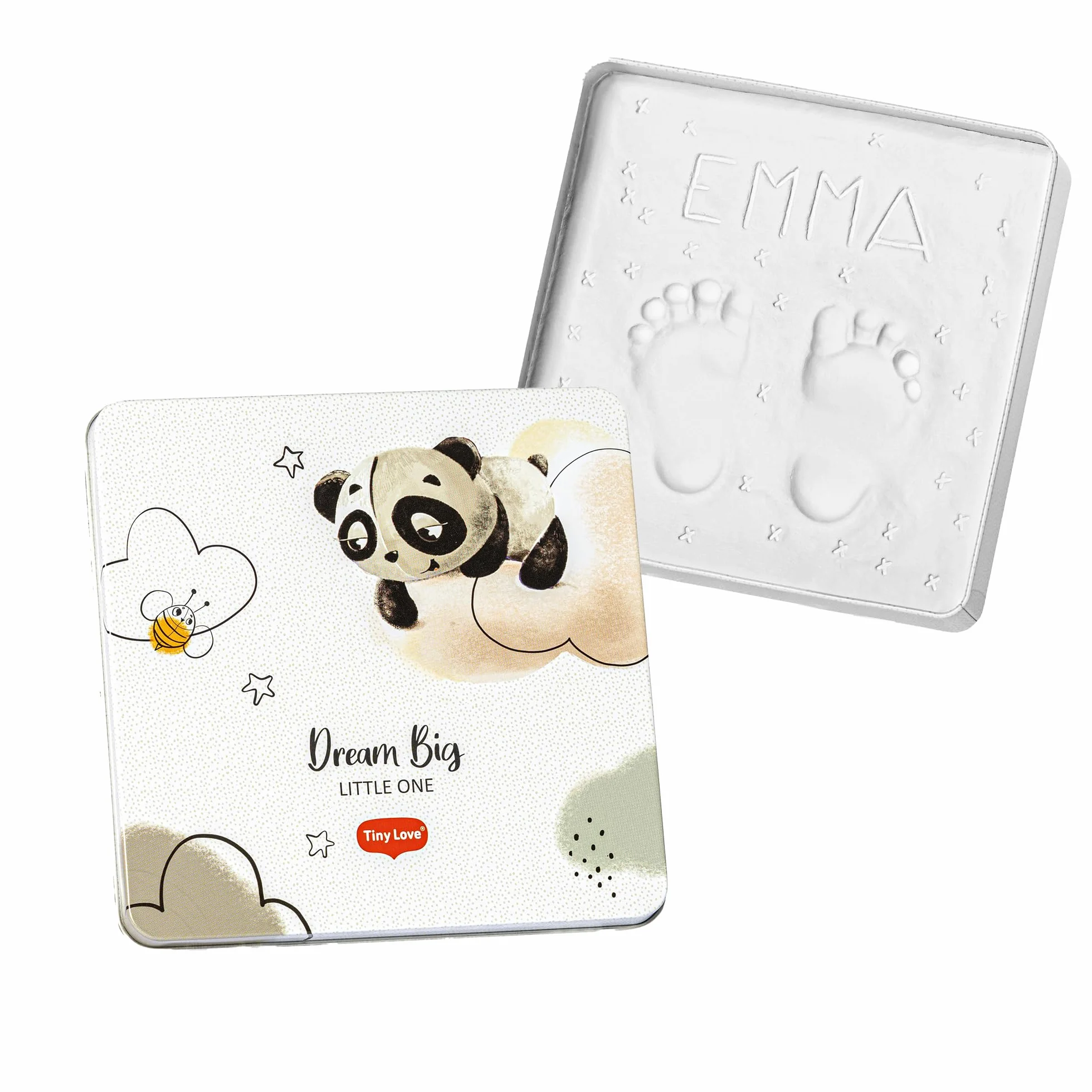 Tiny Love Magic Box Square Memory Box Coffret Bebe Kit Argile Cadeau Personnalise Decoration Chambre