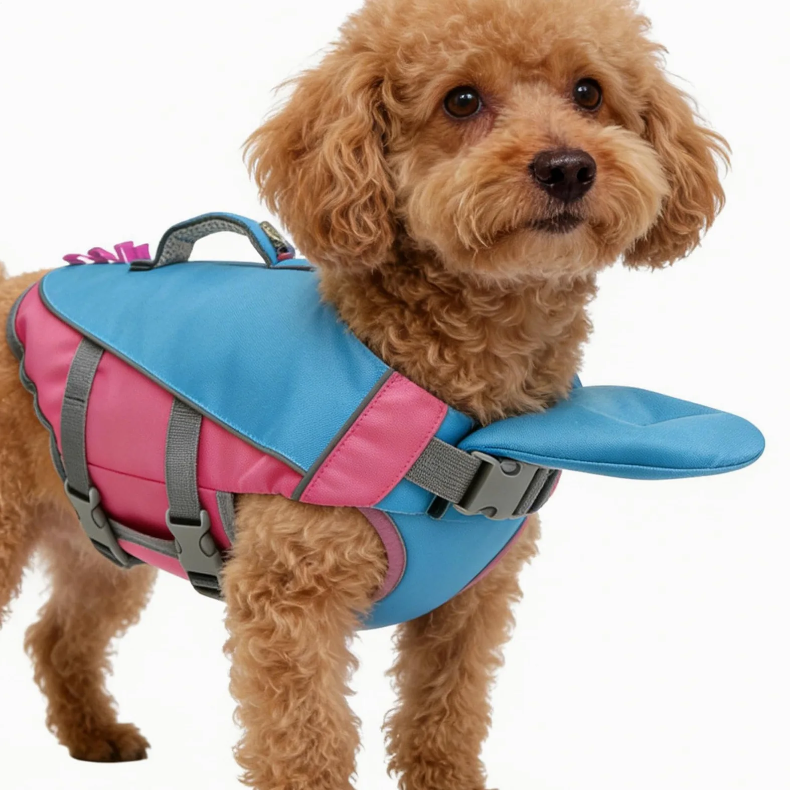 Gilet de Sauvetage pour Chien Flottant, détachable et ajustable | Veste Flottaison Chien Accessoires Animaux pour chiot, petite, moyenne, grande race piscine plage lac rivière bateau