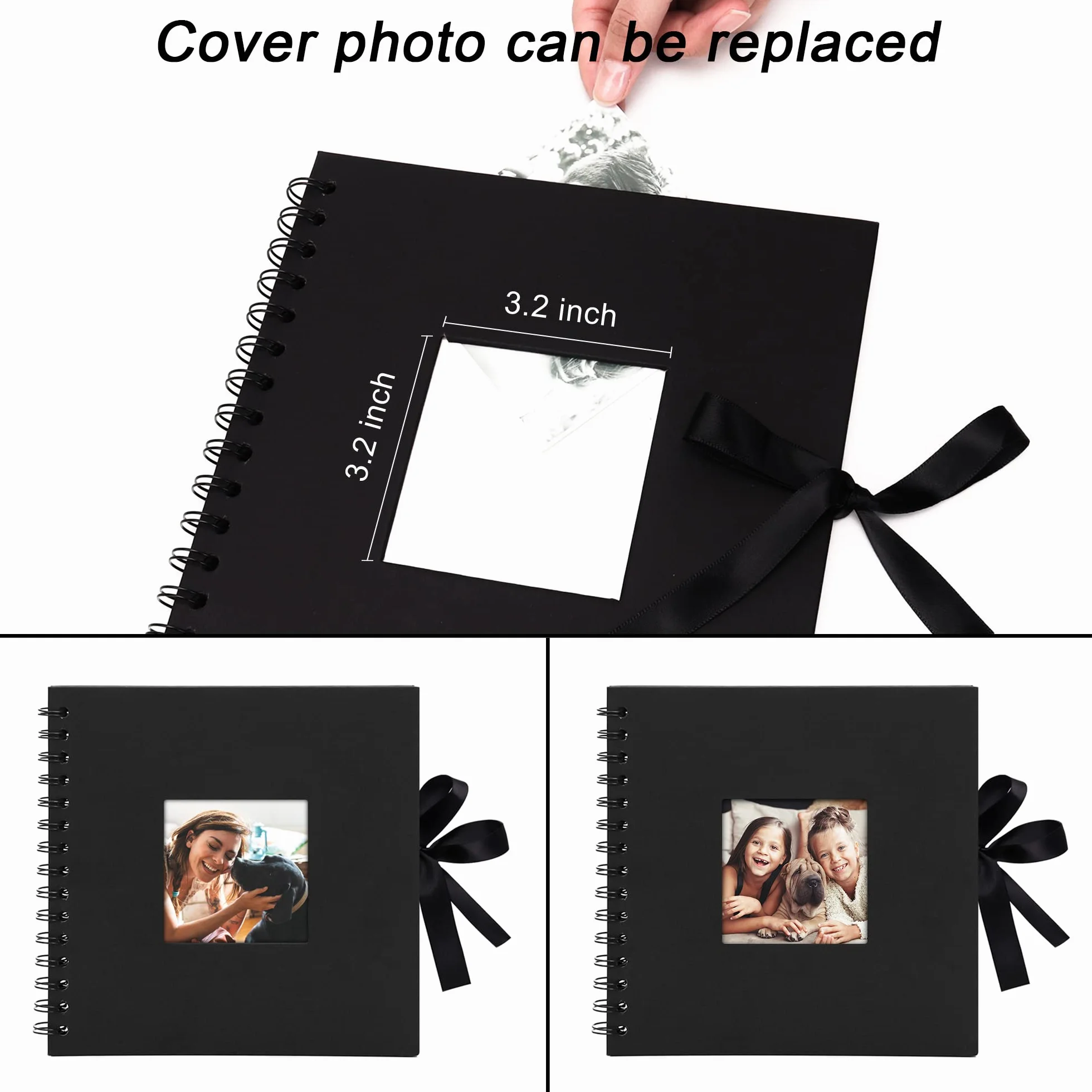 Album Photo Scrapbooking 10x15 40 Pages 20,5x20,5 cm Fait à La Main DIY Cadeaux Bébé