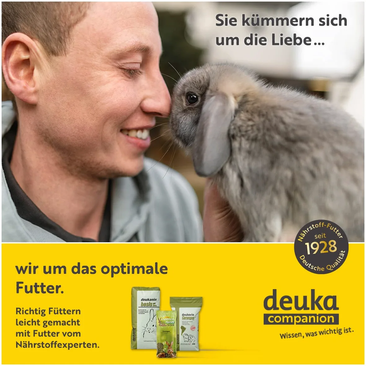 deuka nin fit Herbes & Persil 25 kg | Nourriture pour Lapins | Nourriture de démarrage pour Jeunes Lapins, cochons d'Inde et Chinchillas | Complément Alimentaire