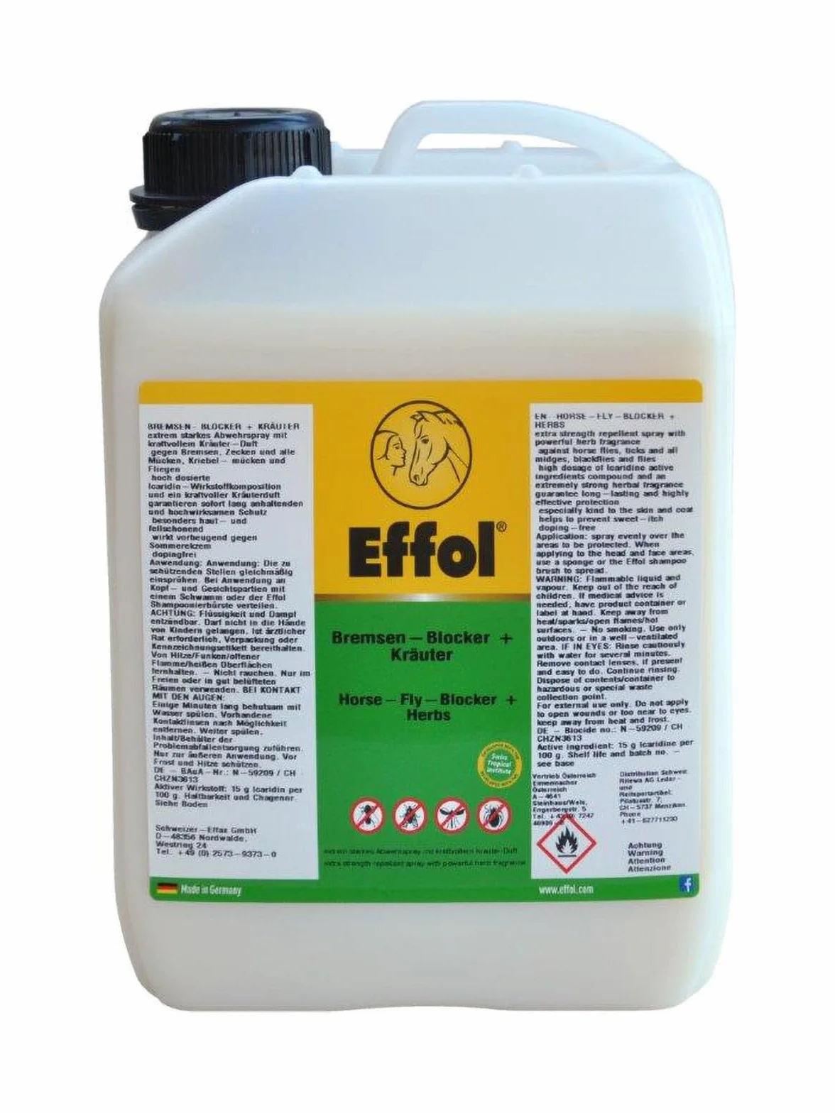 Effol Freins Bloqueur Special Edition Herbes Parfum Incolore 2,5 l