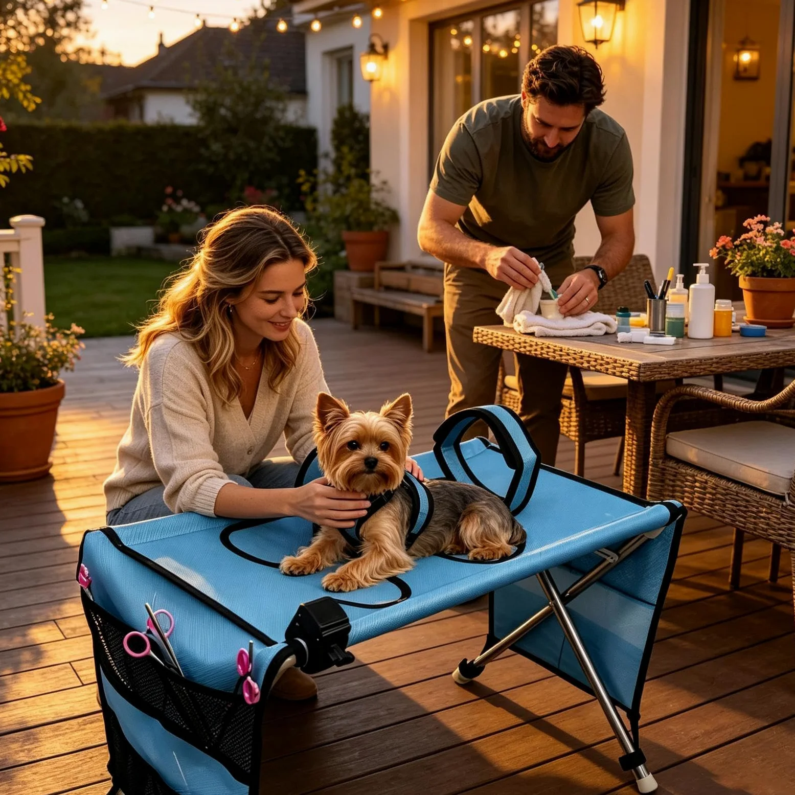 Hamac Toilettage Chat Capacité Poids 13,6 Kg Harnais Table Toilettage Chat | Sangle de toilettage respirante pour chaton Pour Maison Intérieur Vétérinaire Après-Promenade Appartement Salle De Bain
