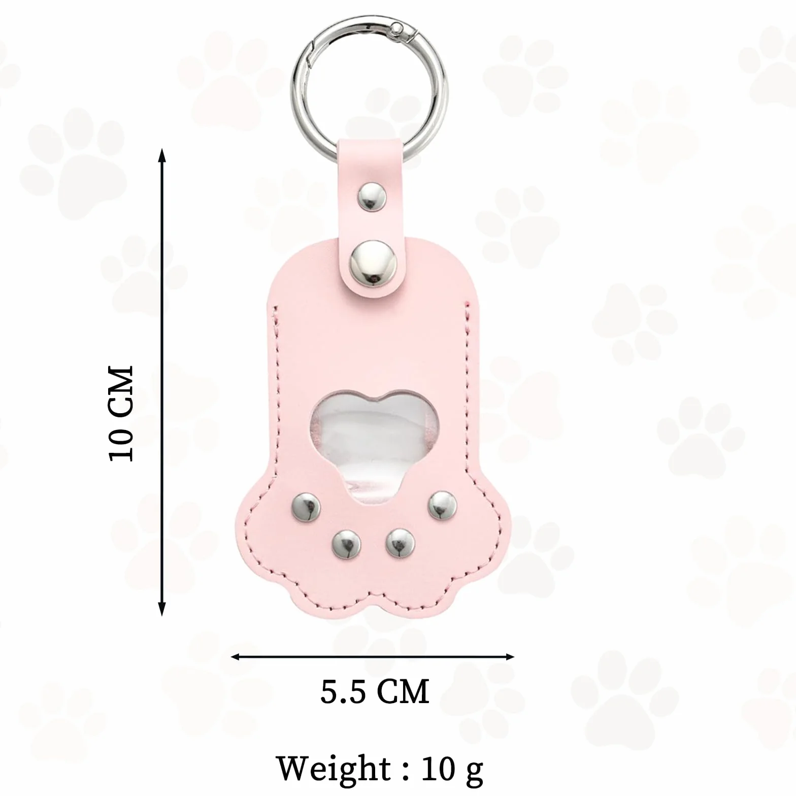 Boîte à souvenirs personnalisée pour poils d'animaux, souvenir chien décédé, collection commémorative (Rose)