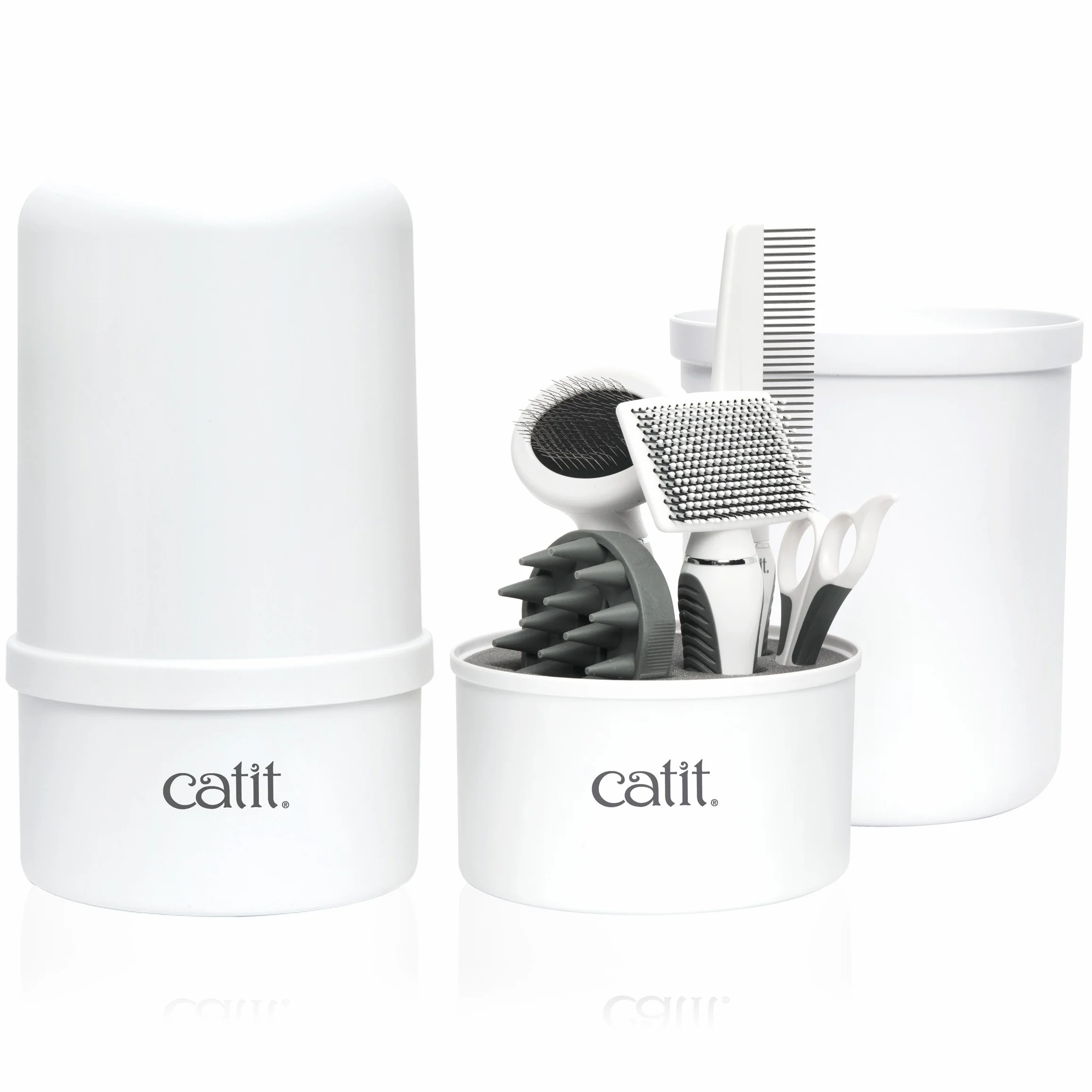 Catit Kit de toilettage pour chats à poils courts