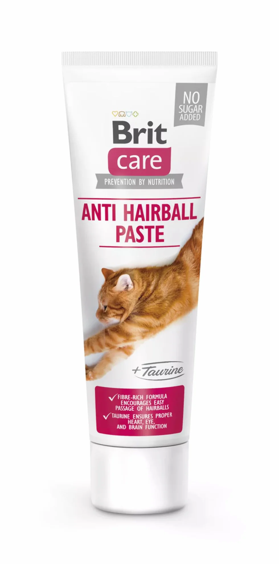 Brit Care Pâte anti boules de poils chat taurine 100 g
