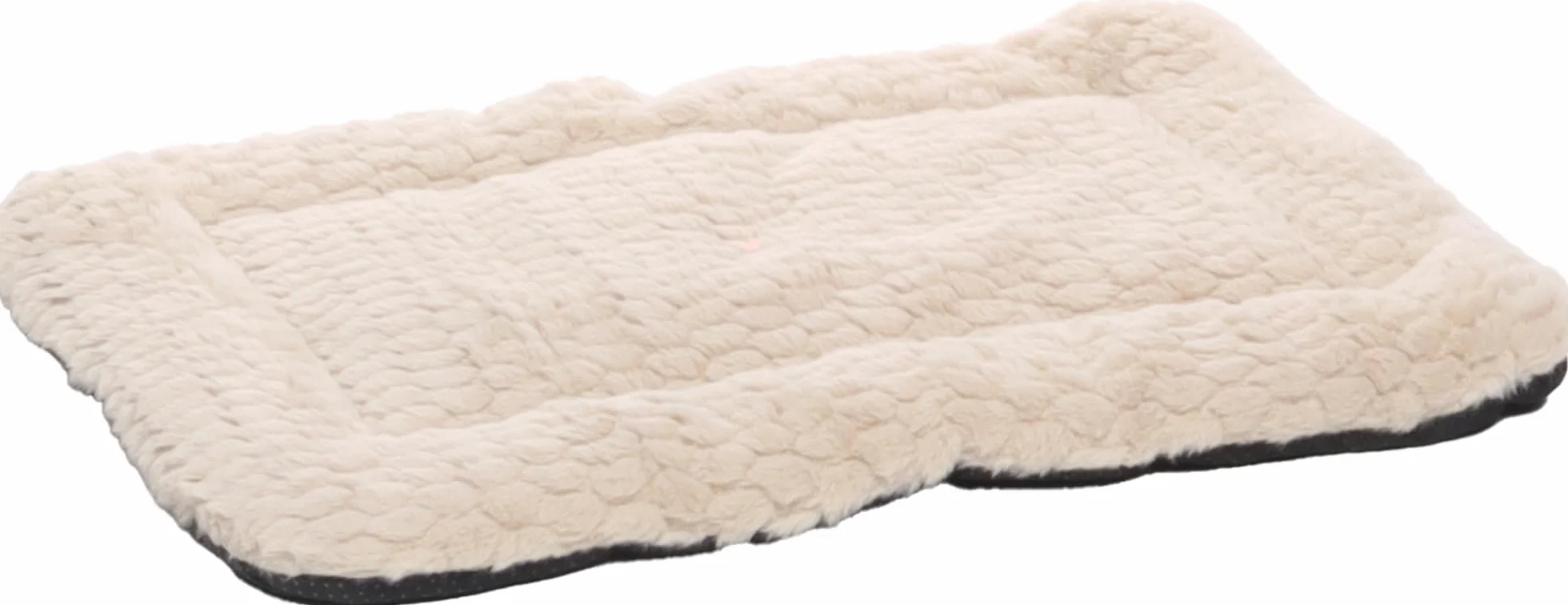 Panier Chien Coussin Naya Beige 55,5 x 38,5 x 2 cm Peluche Lavable 30°C Fond antidérapant
