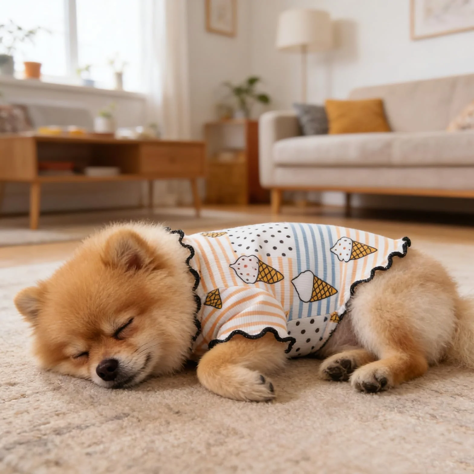 Chemise Rafraîchissante Chien Chiot Été Vêtements Extensibles Protection Solaire Séchage Rapide Gilet Respirant Animal Compagnie Petit Chien Chat (Glace, M)