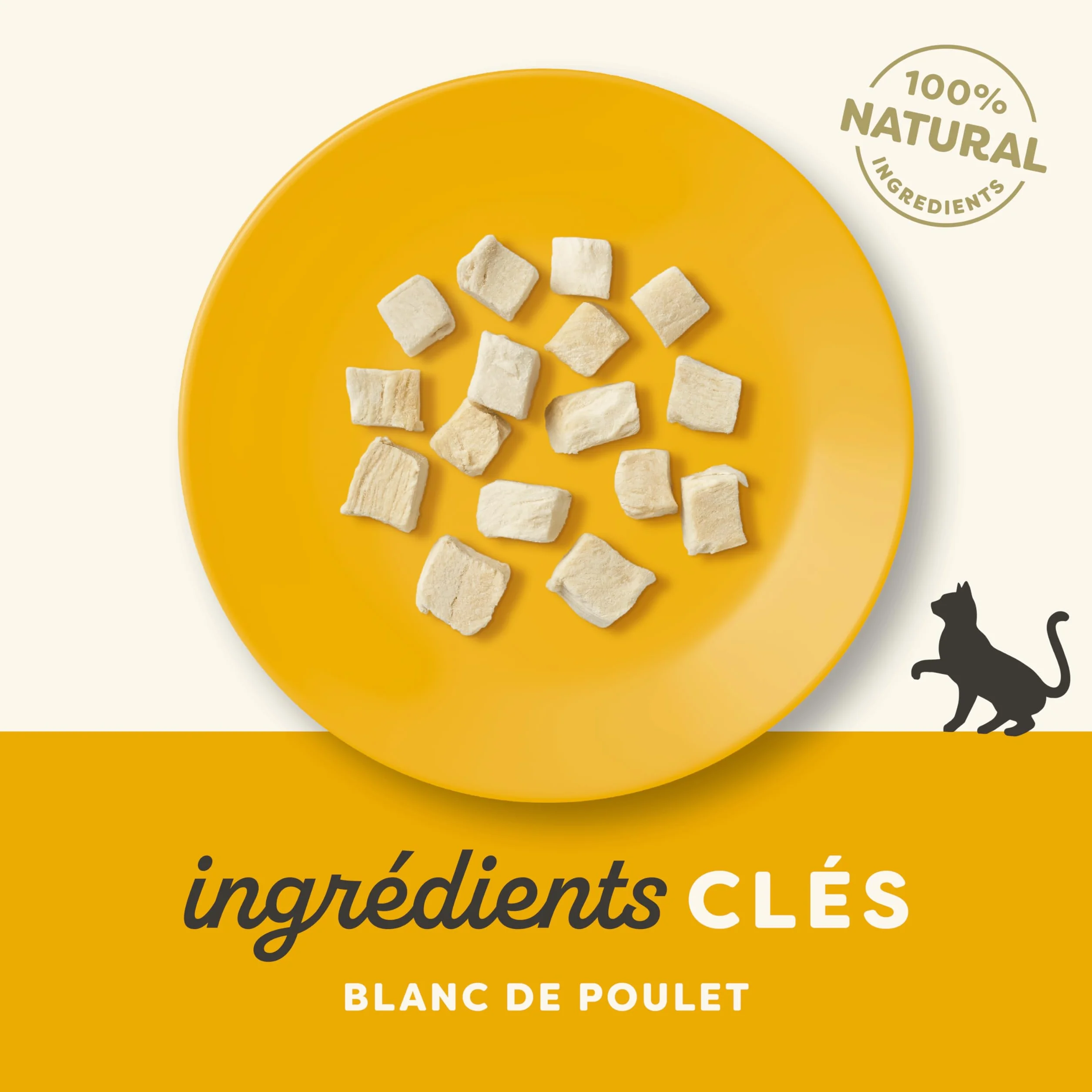 Applaws Friandises pour Chat Poitrine de Poulet Lyophilisée Pack 12 x 10g
